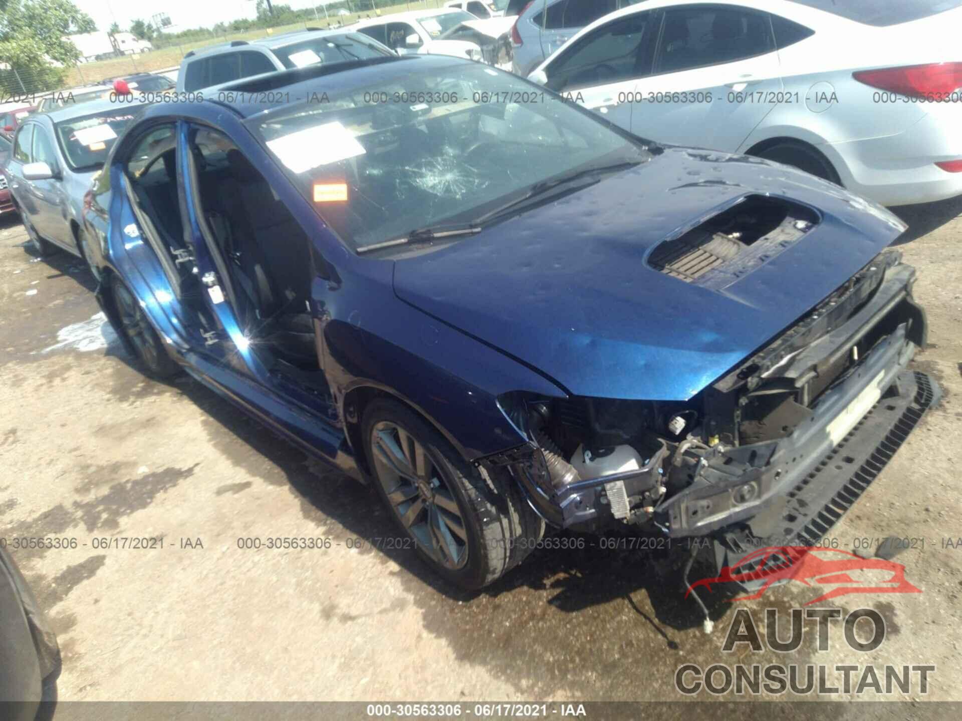 SUBARU WRX 2016 - JF1VA1E61G8801379