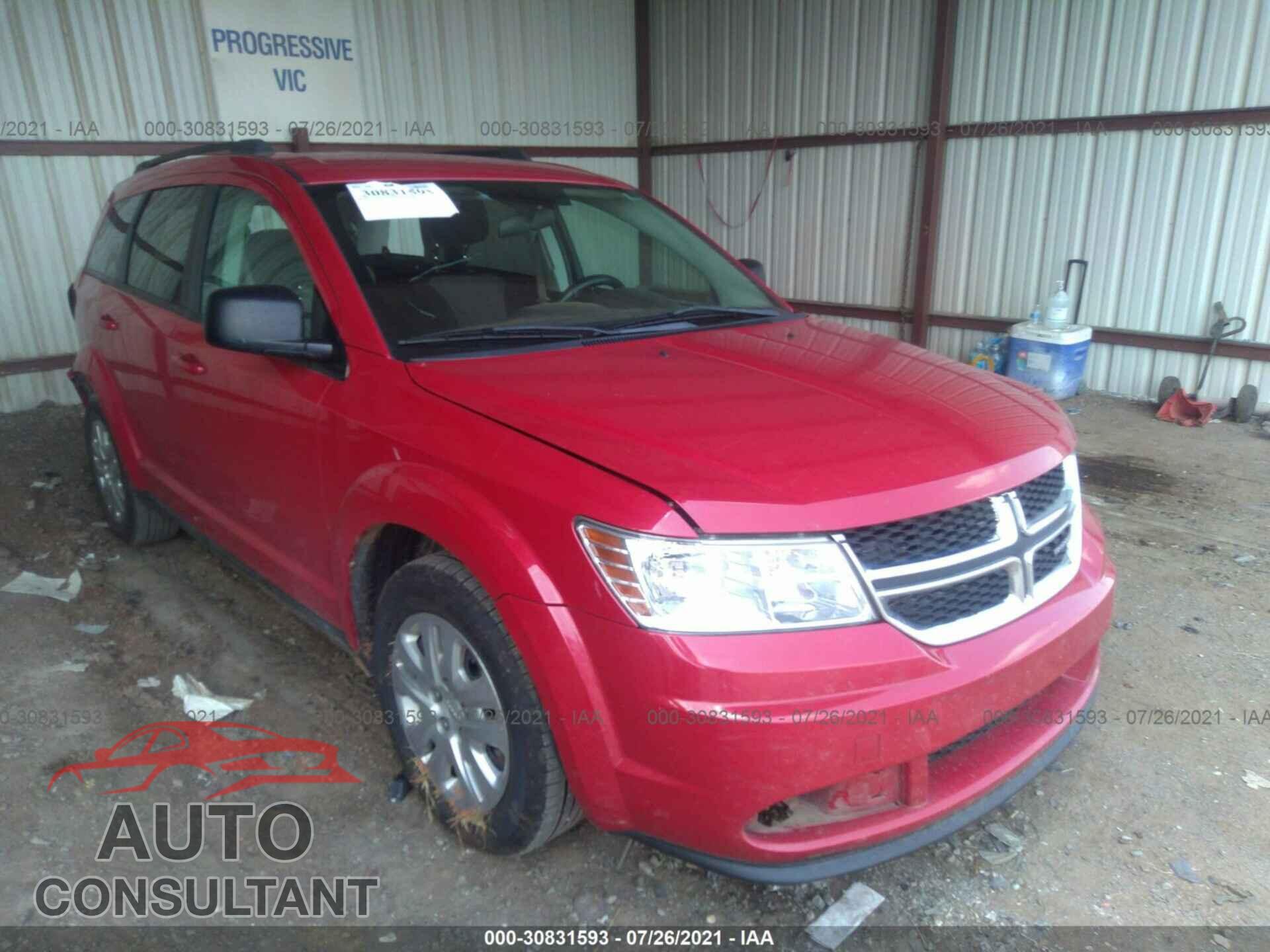 DODGE JOURNEY 2017 - 3C4PDCAB5HT590196