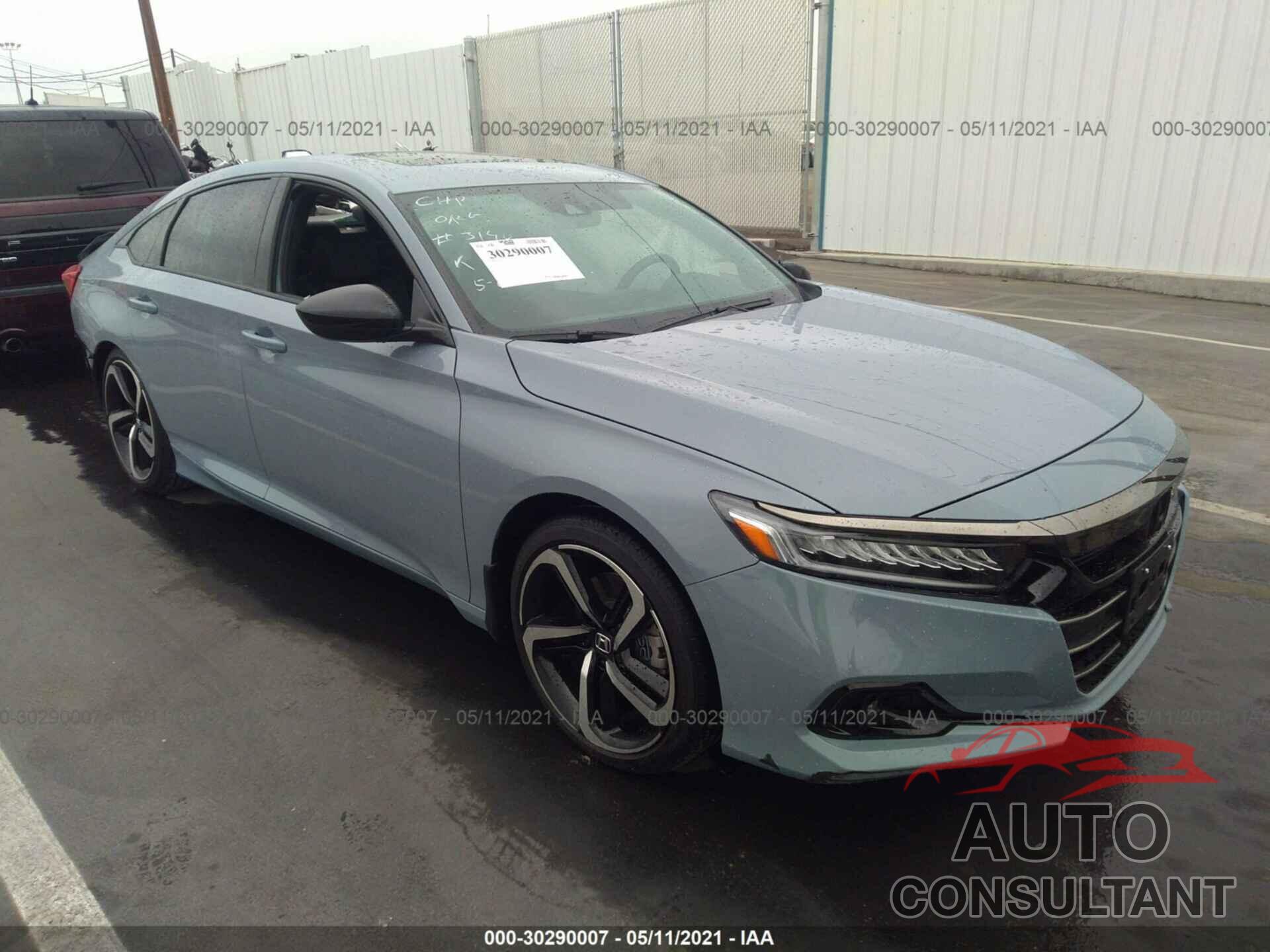 HONDA ACCORD SEDAN 2021 - 1HGCV2F33MA002371