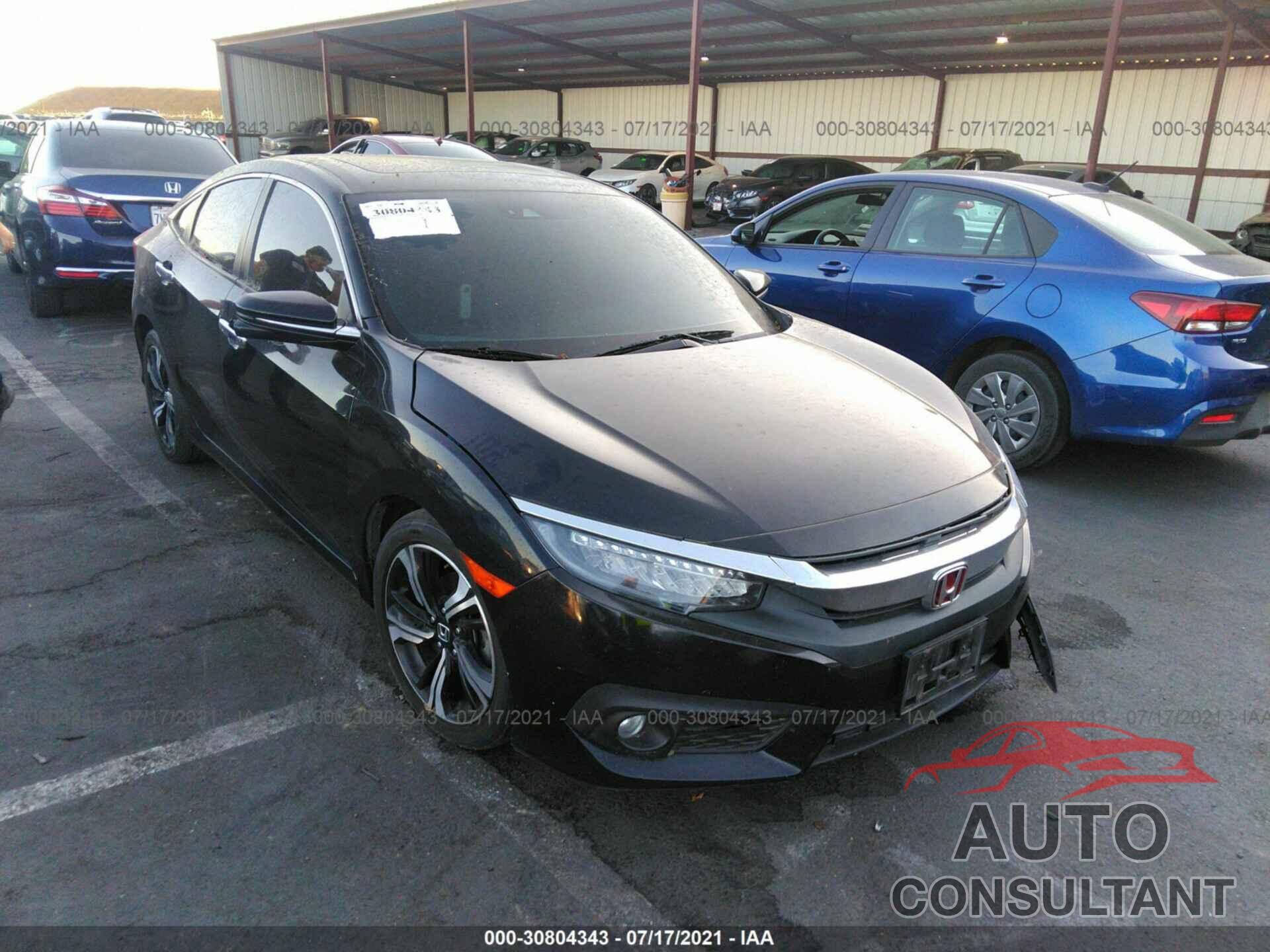 HONDA CIVIC SEDAN 2016 - 19XFC1F98GE205371