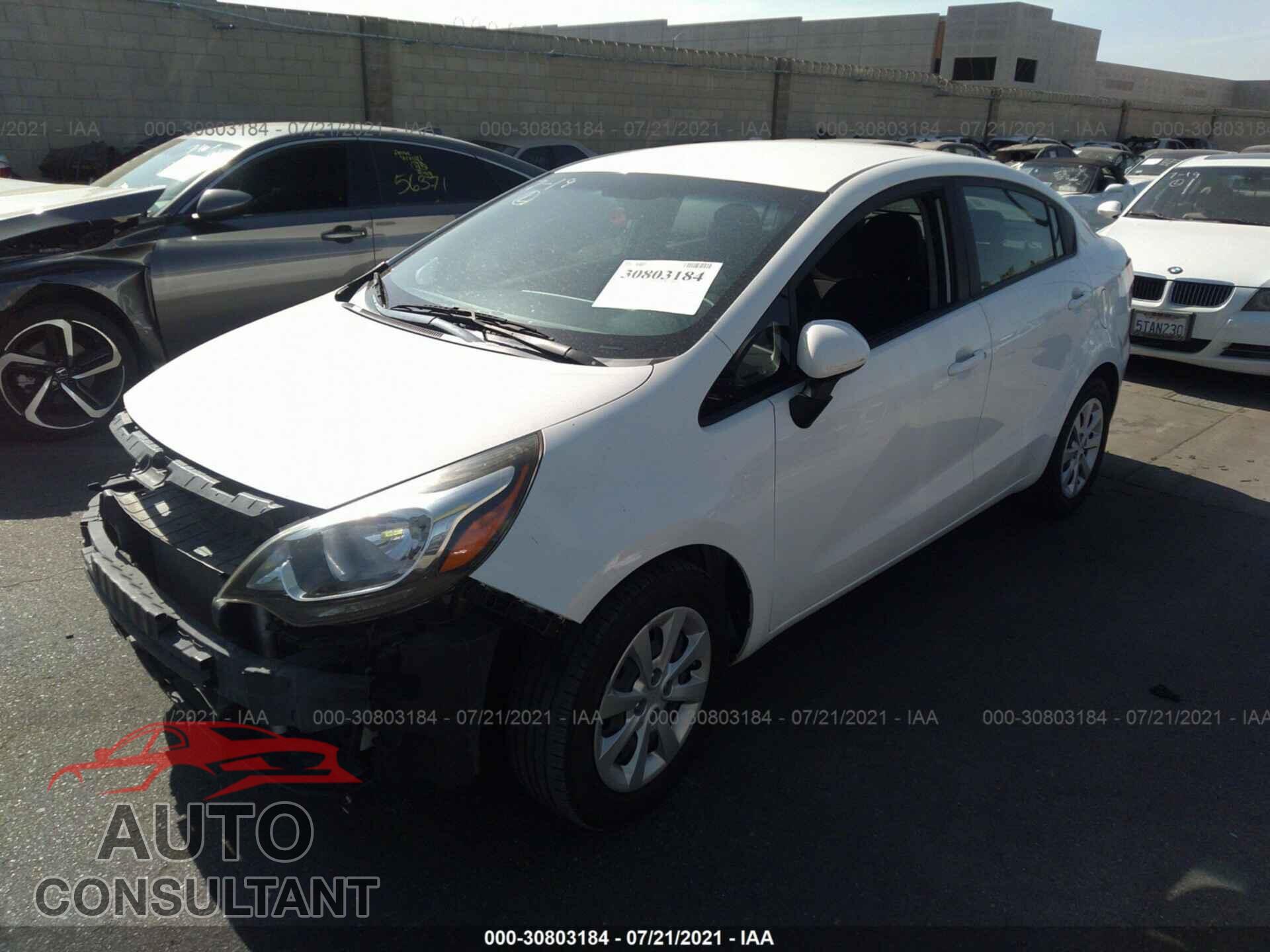 KIA RIO 2017 - KNADM4A37H6020399