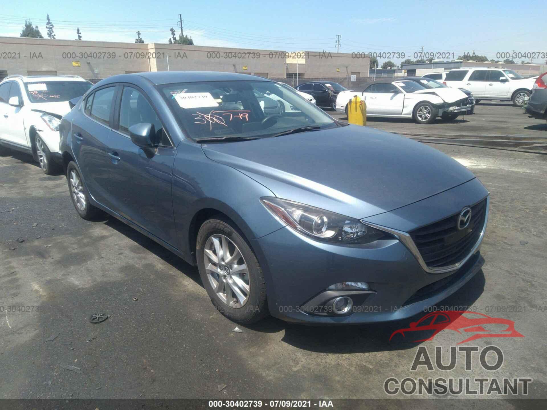 MAZDA MAZDA3 2016 - JM1BM1U76G1288718