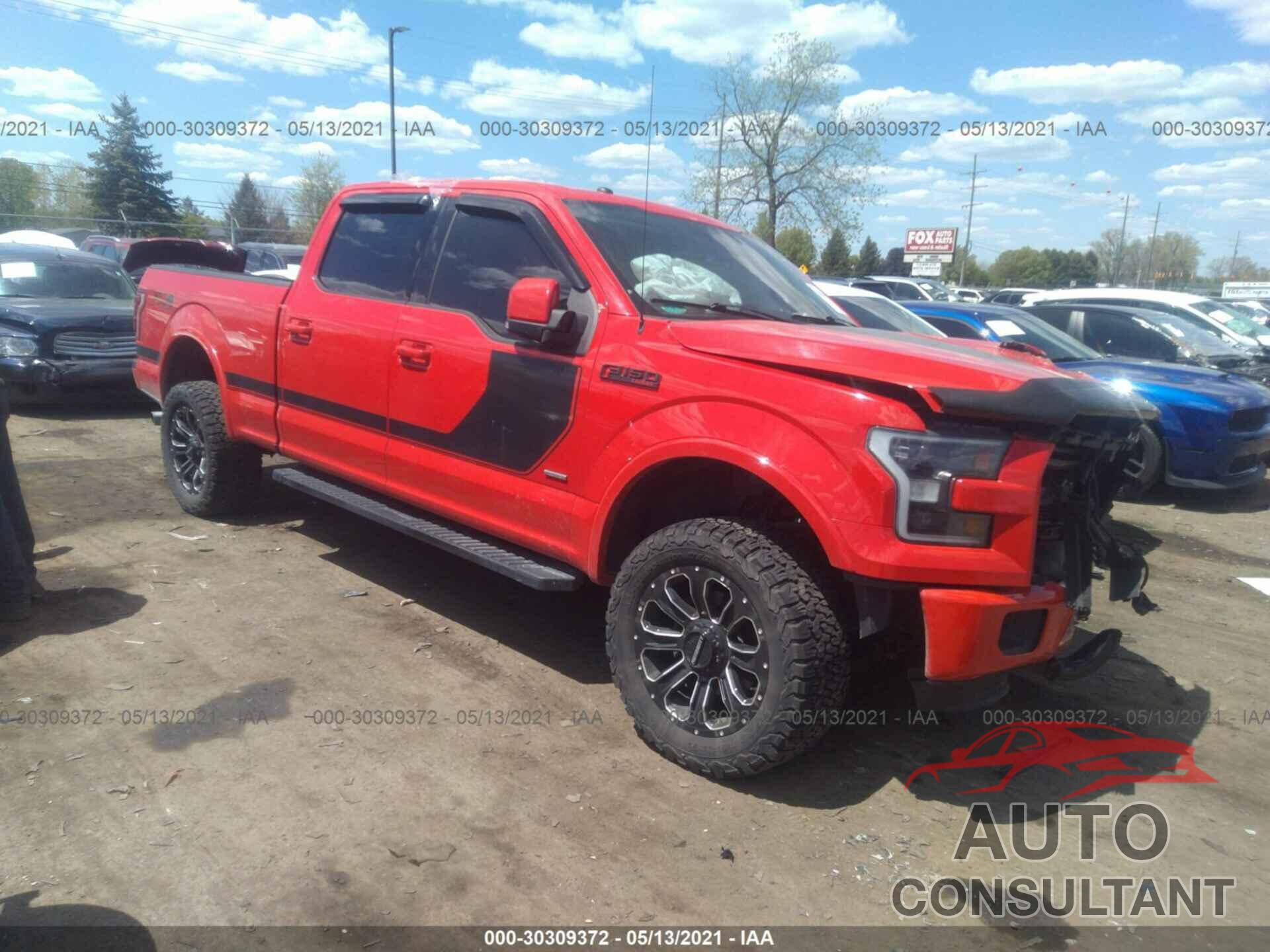 FORD F-150 2016 - 1FTFW1EG8GFC43549