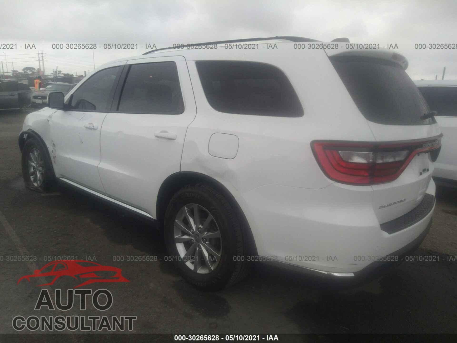 DODGE DURANGO 2017 - 1C4RDHAG6HC610985