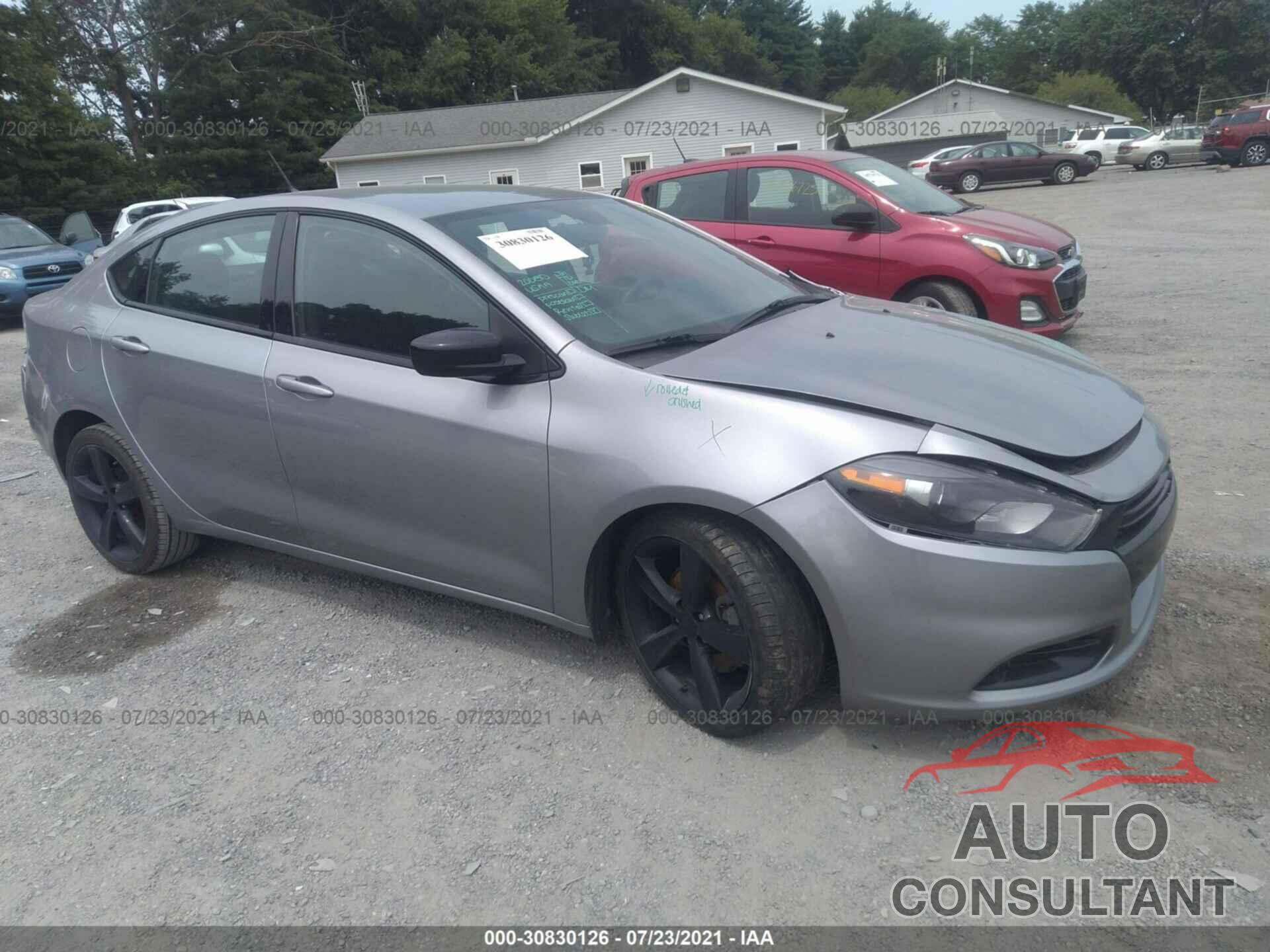 DODGE DART 2016 - 1C3CDFBB5GD645575