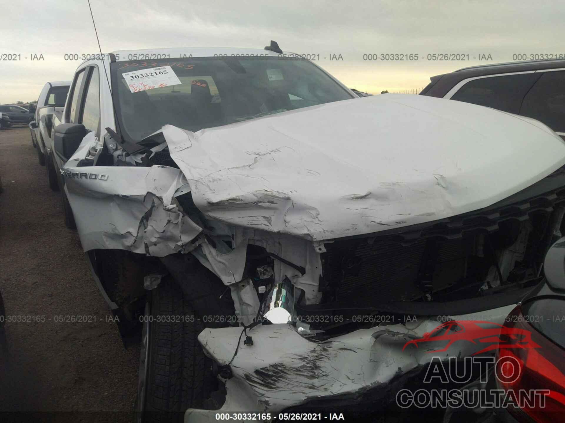 CHEVROLET SILVERADO 1500 2020 - 3GCUYBEF7LG105380