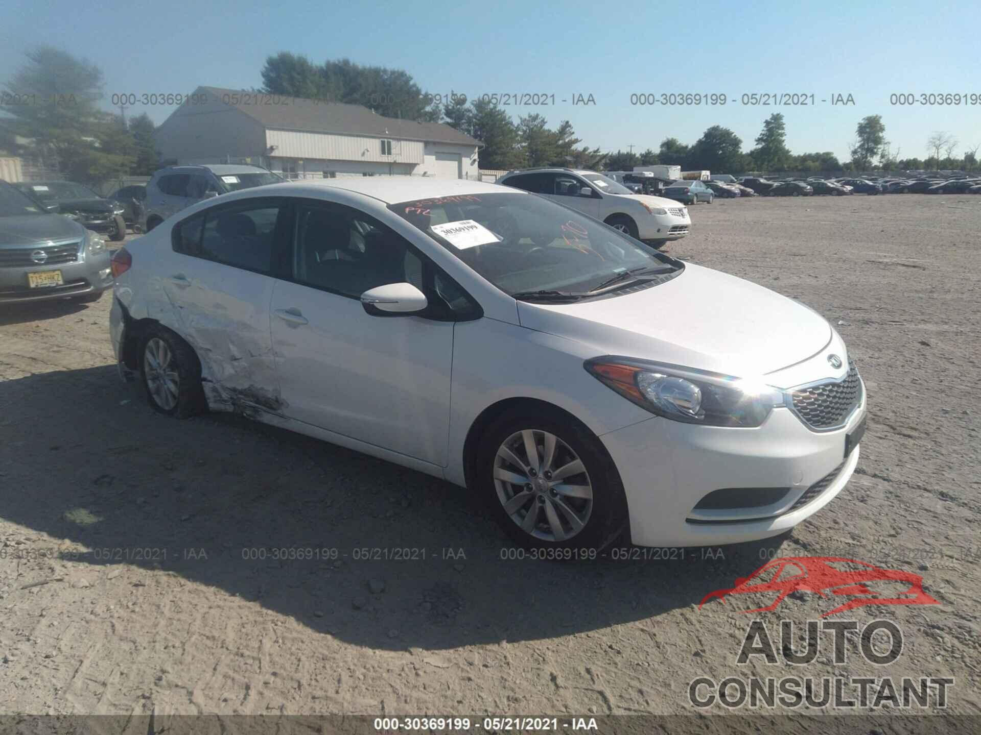 KIA FORTE 2016 - KNAFX4A66G5491975
