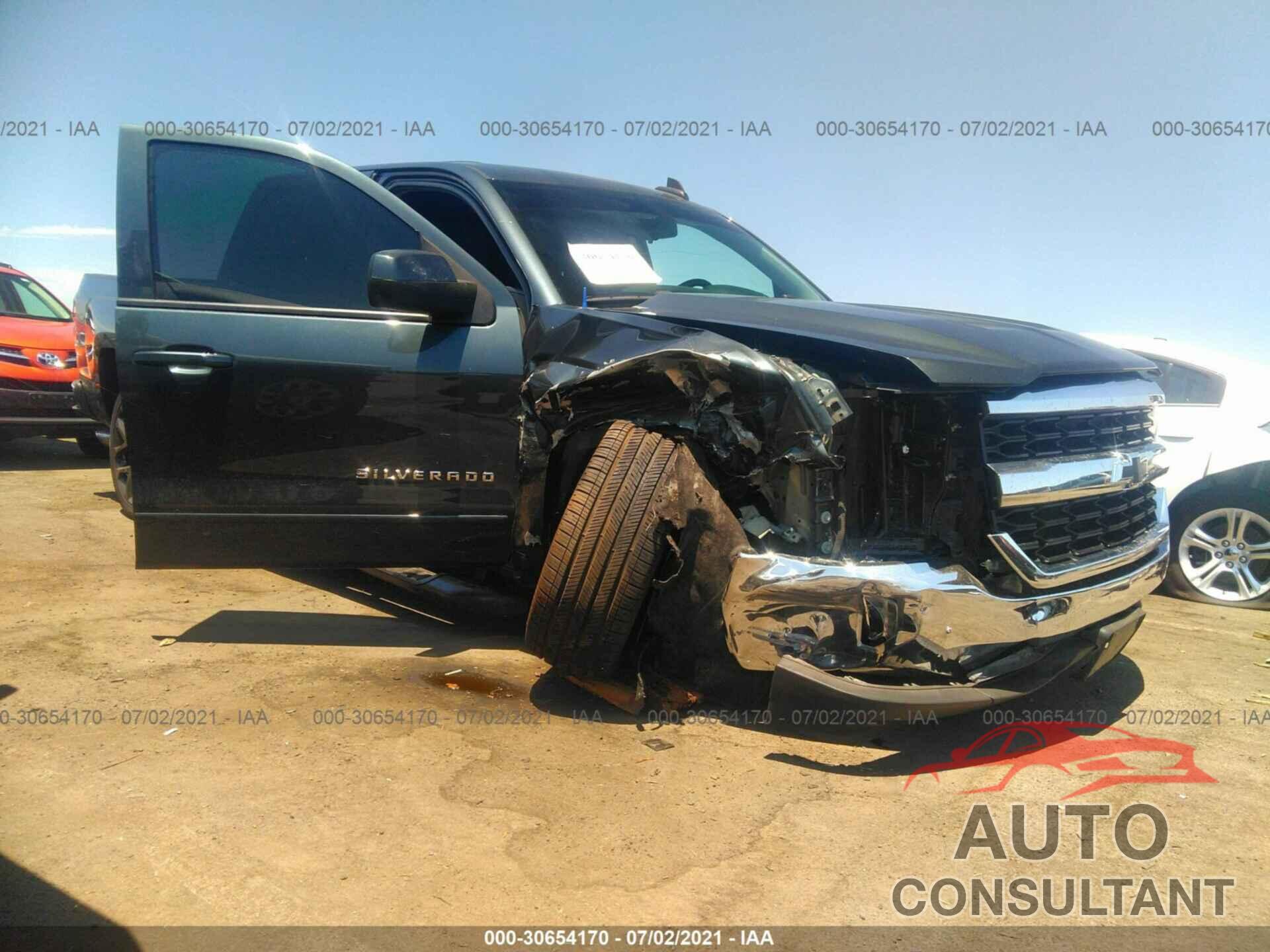 CHEVROLET SILVERADO 1500 2018 - 3GCPCREH0JG269248