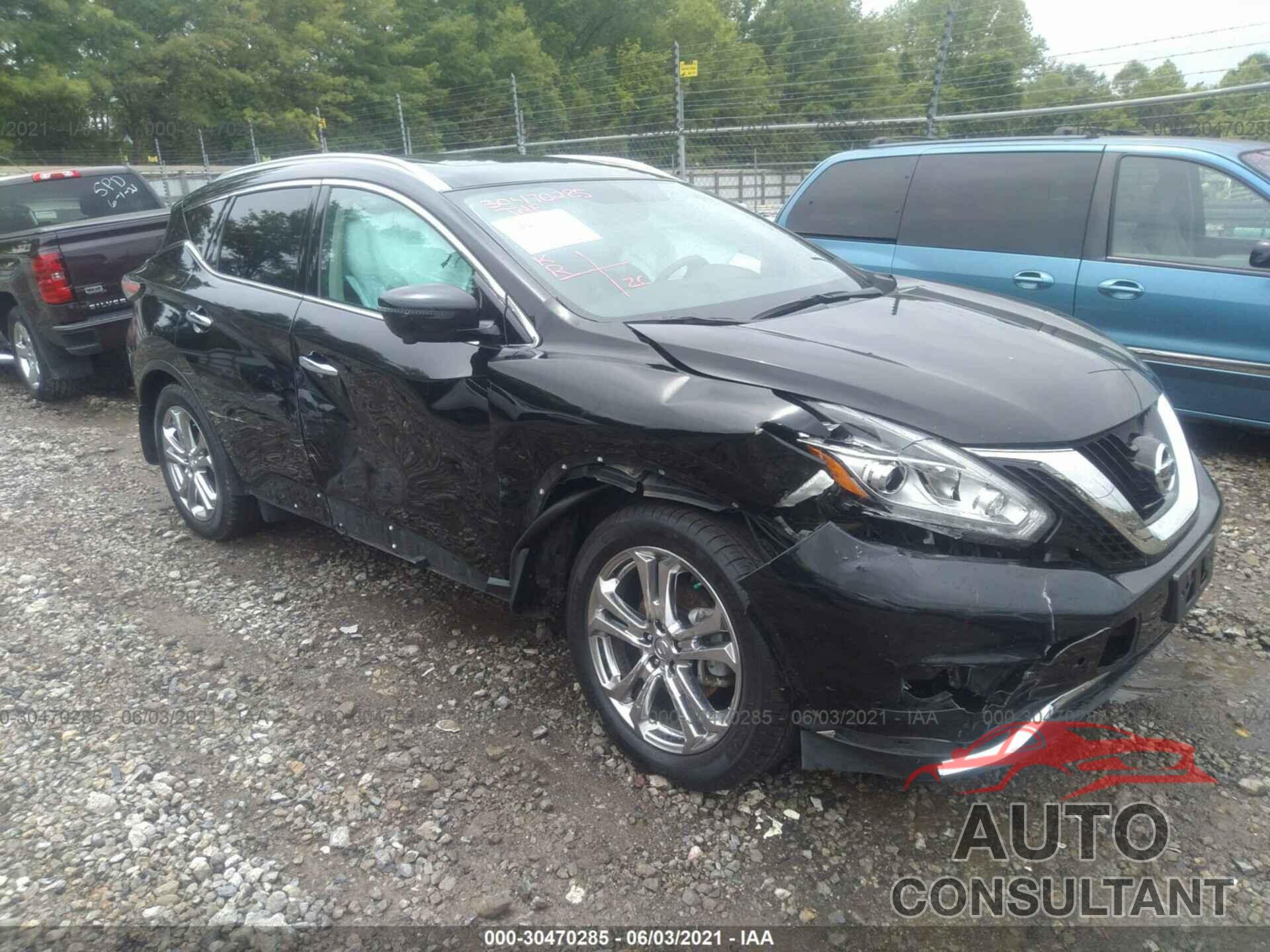 NISSAN MURANO 2017 - 5N1AZ2MG1HN148570