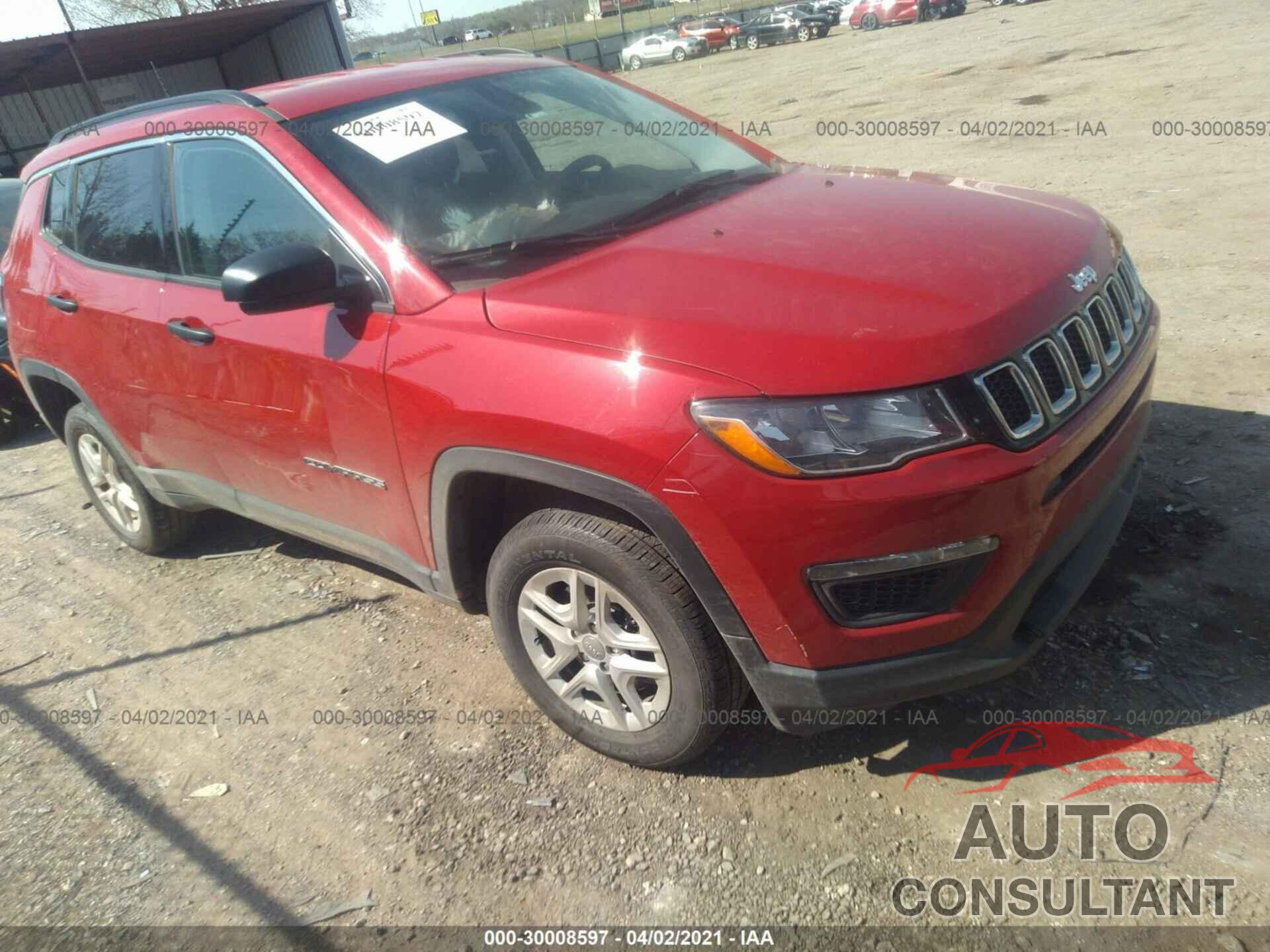 JEEP COMPASS 2020 - 3C4NJDABXLT219470