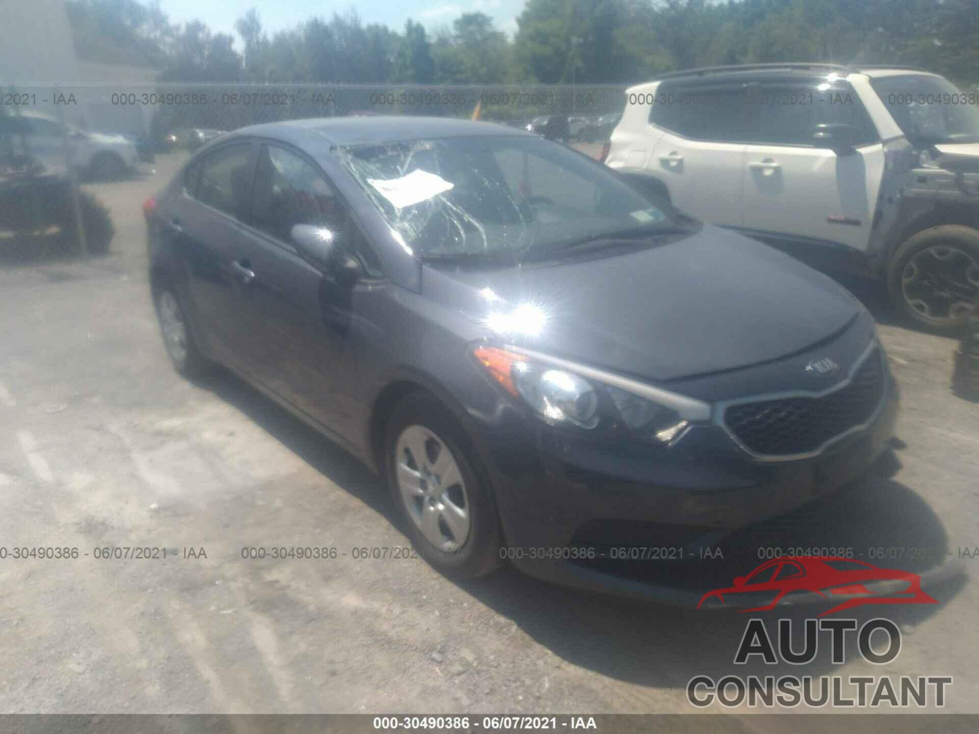 KIA FORTE 2016 - KNAFK4A64G5610699