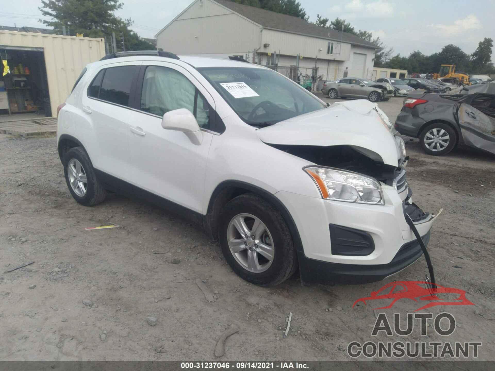 CHEVROLET TRAX 2016 - KL7CJLSB4GB664064