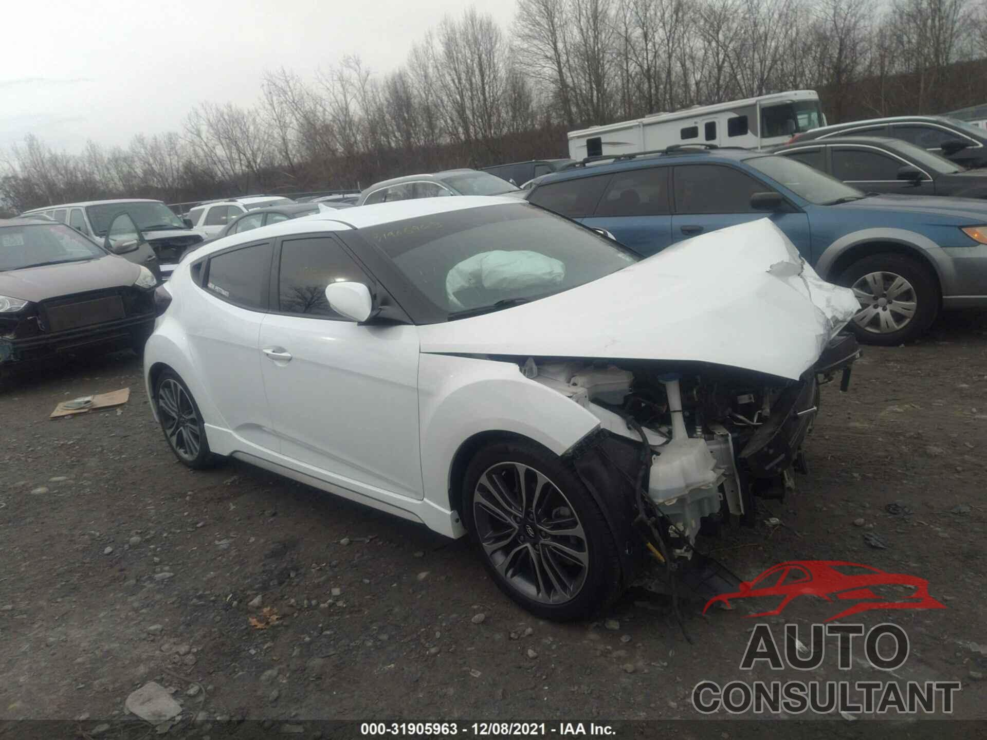 HYUNDAI VELOSTER 2016 - KMHTC6AE5GU280319