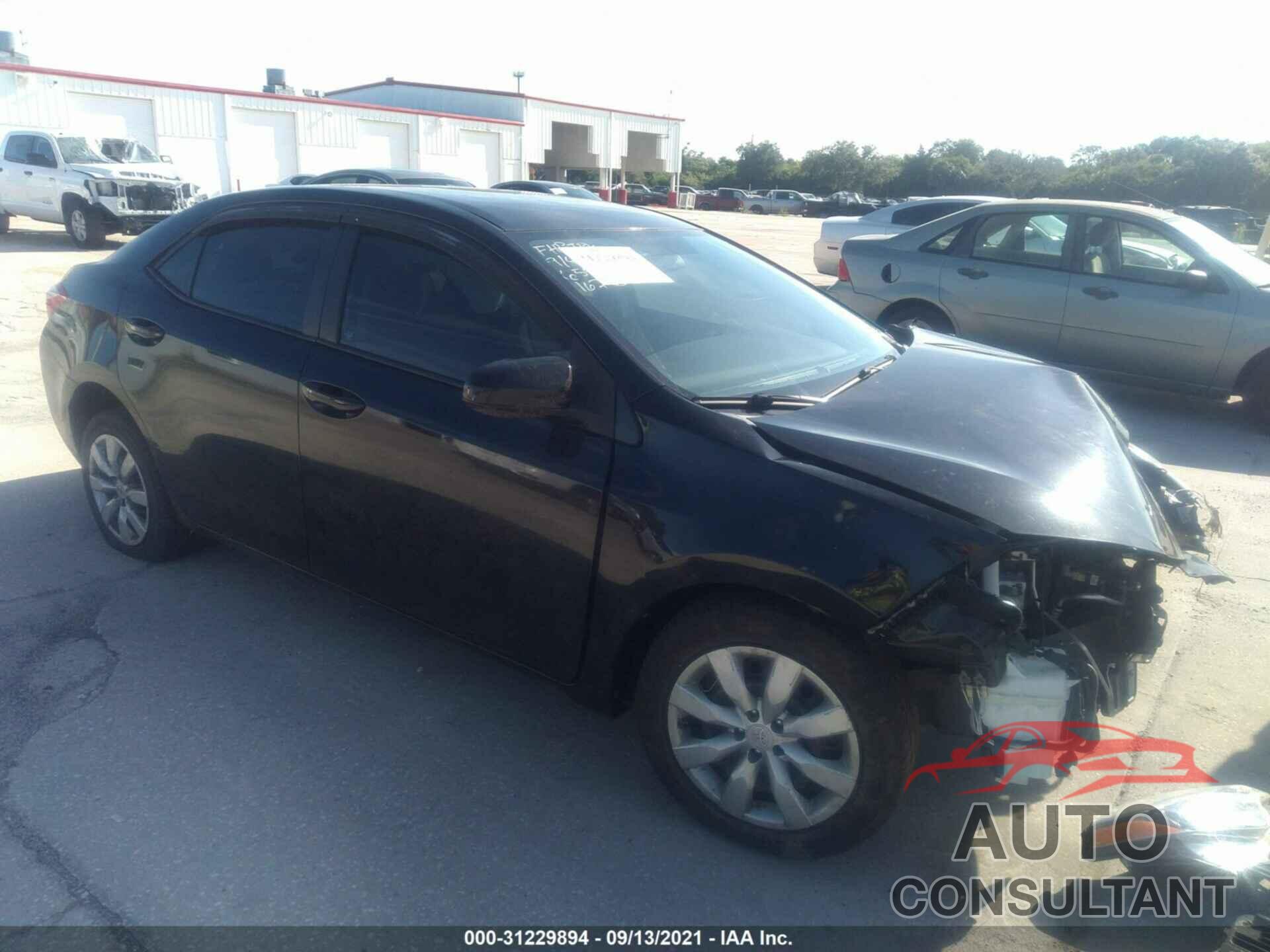 TOYOTA COROLLA 2016 - 2T1BURHE9GC711519
