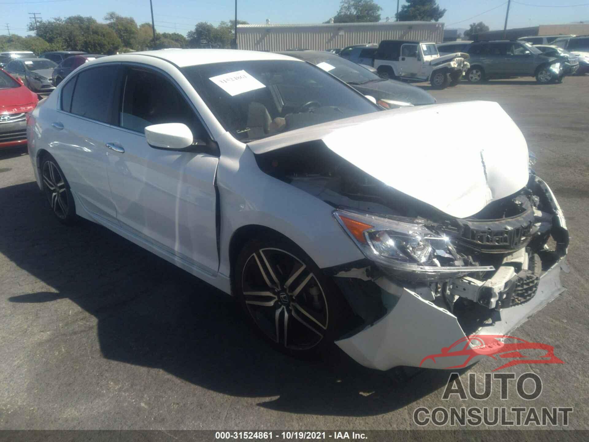 HONDA ACCORD SEDAN 2017 - 1HGCR2F5XHA178314