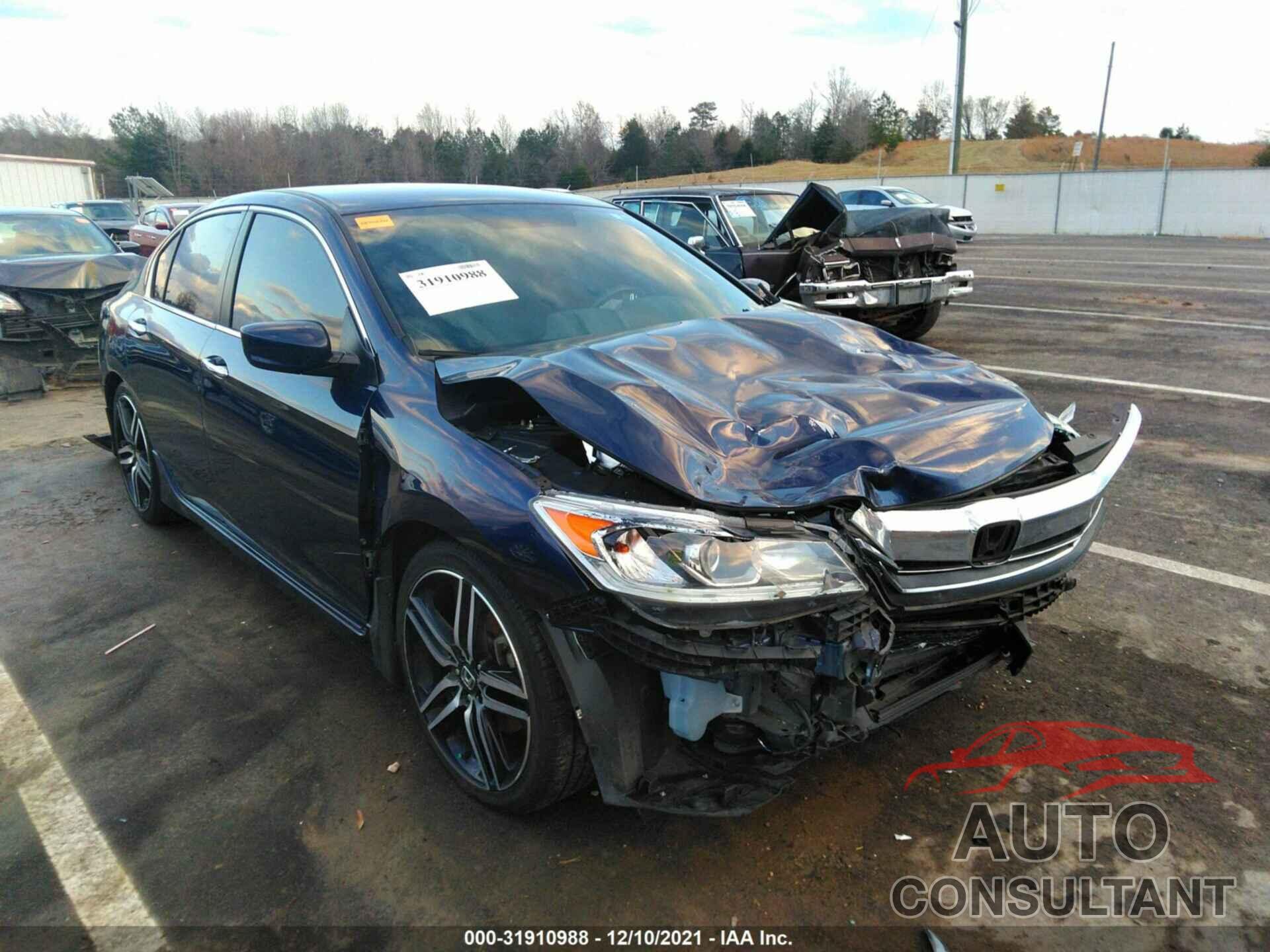 HONDA ACCORD SEDAN 2017 - 1HGCR2F57HA016723
