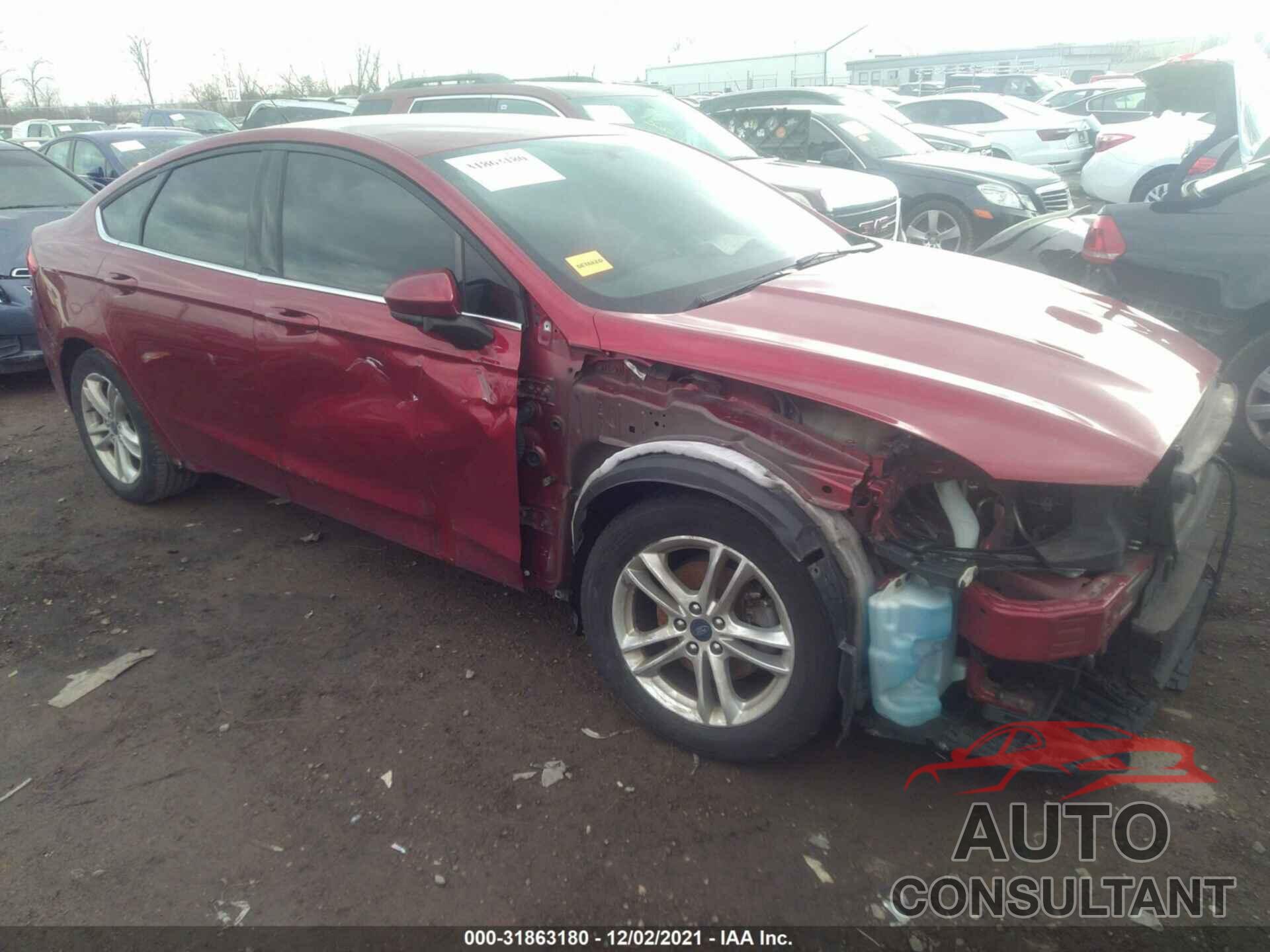 FORD FUSION 2018 - 3FA6P0HDXJR266193