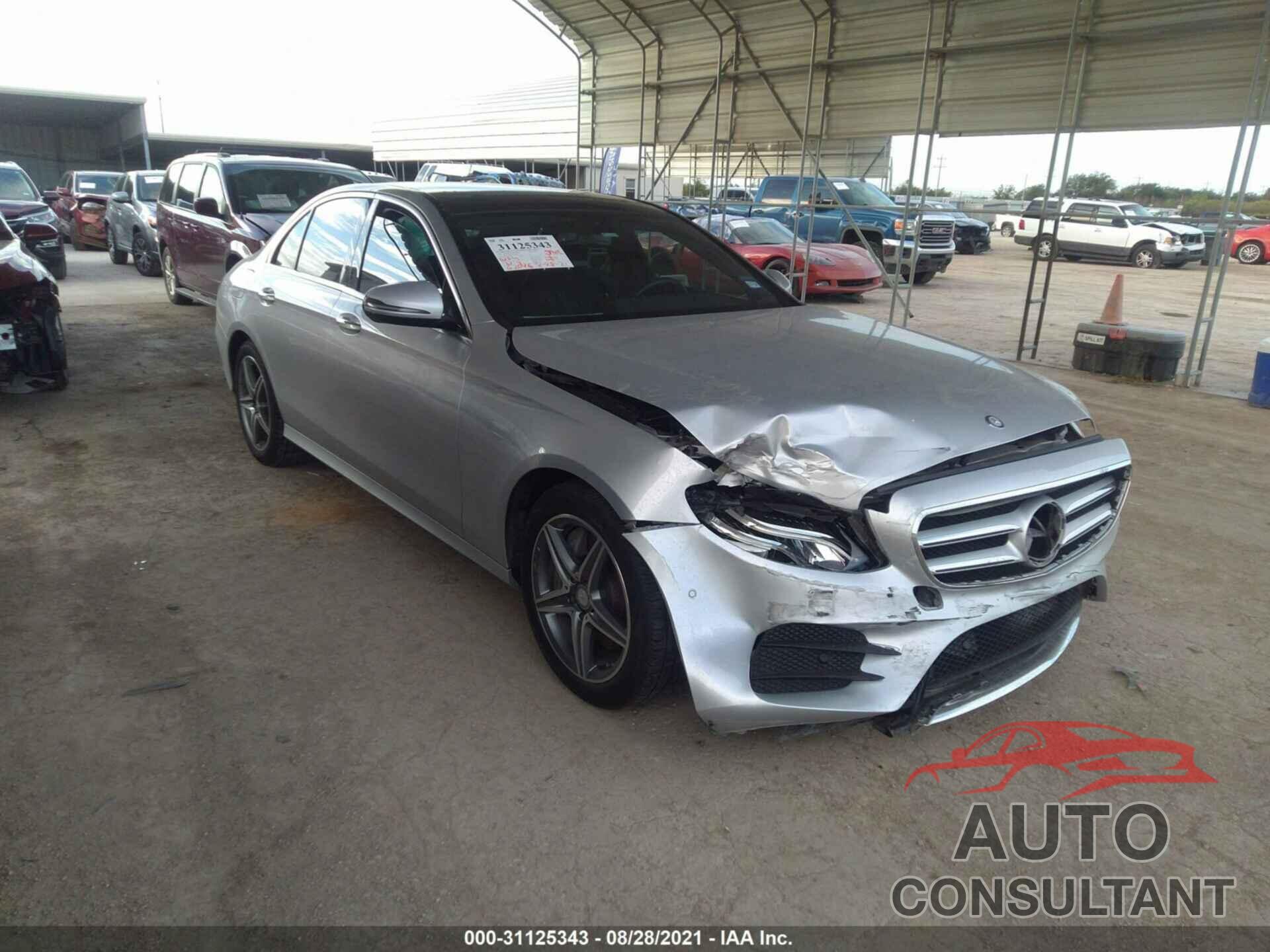 MERCEDES-BENZ E-CLASS 2017 - WDDZF4JB8HA020893