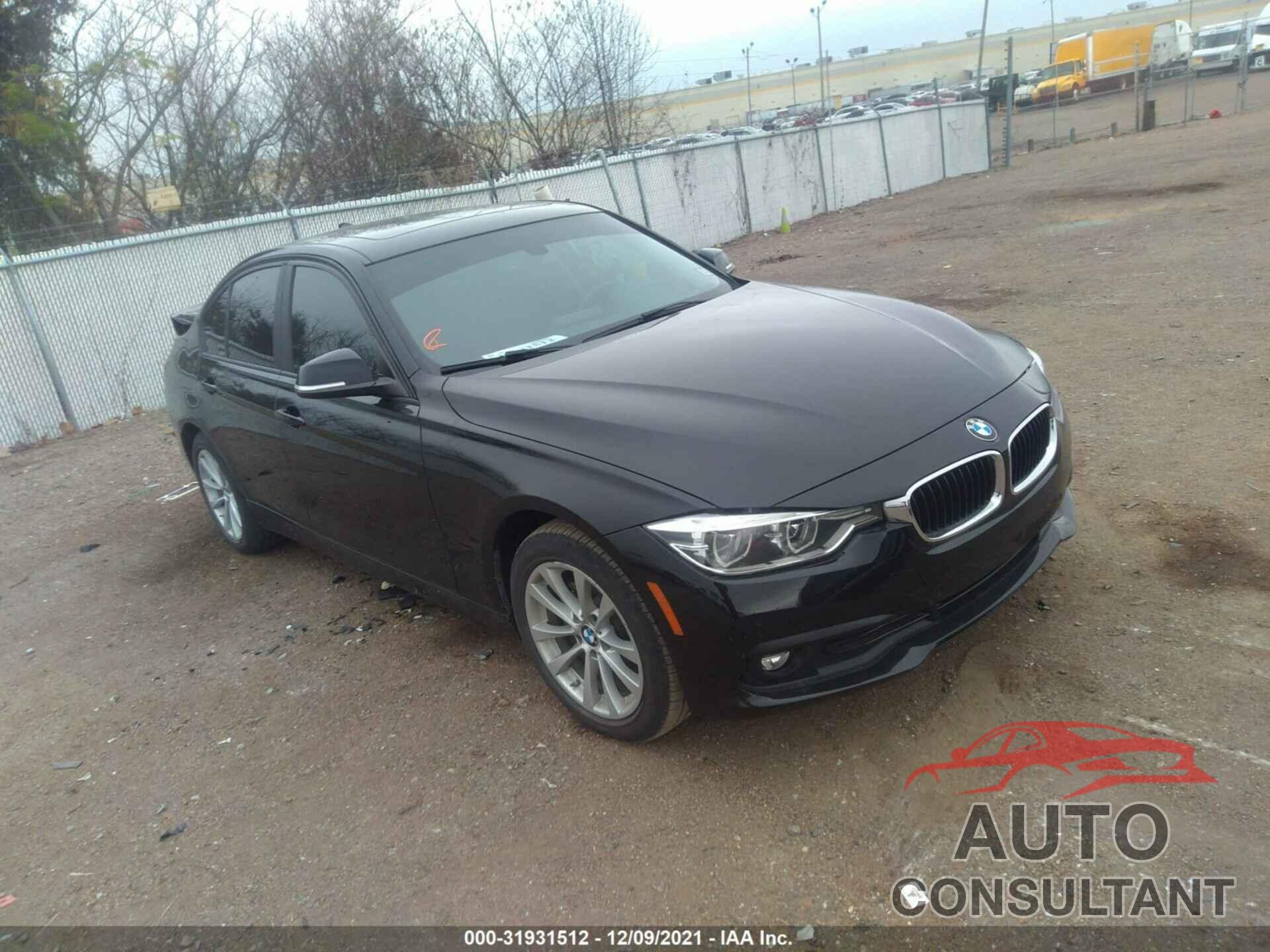 BMW 3 SERIES 2018 - WBA8A9C52JAD27832