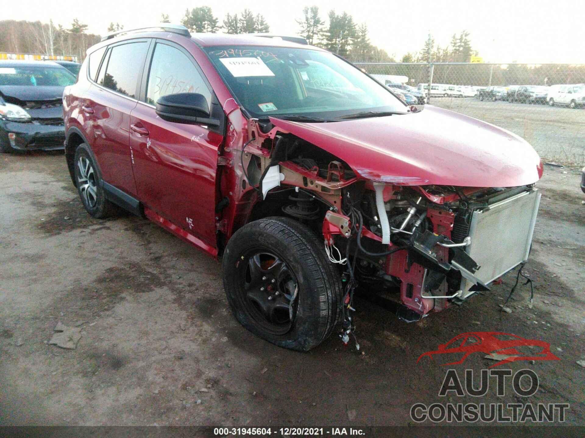 TOYOTA RAV4 2018 - 2T3BFREVXJW822611