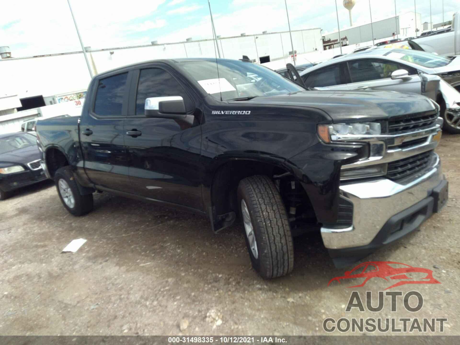 CHEVROLET SILVERADO 1500 2021 - 1GCPWCED3MZ237366
