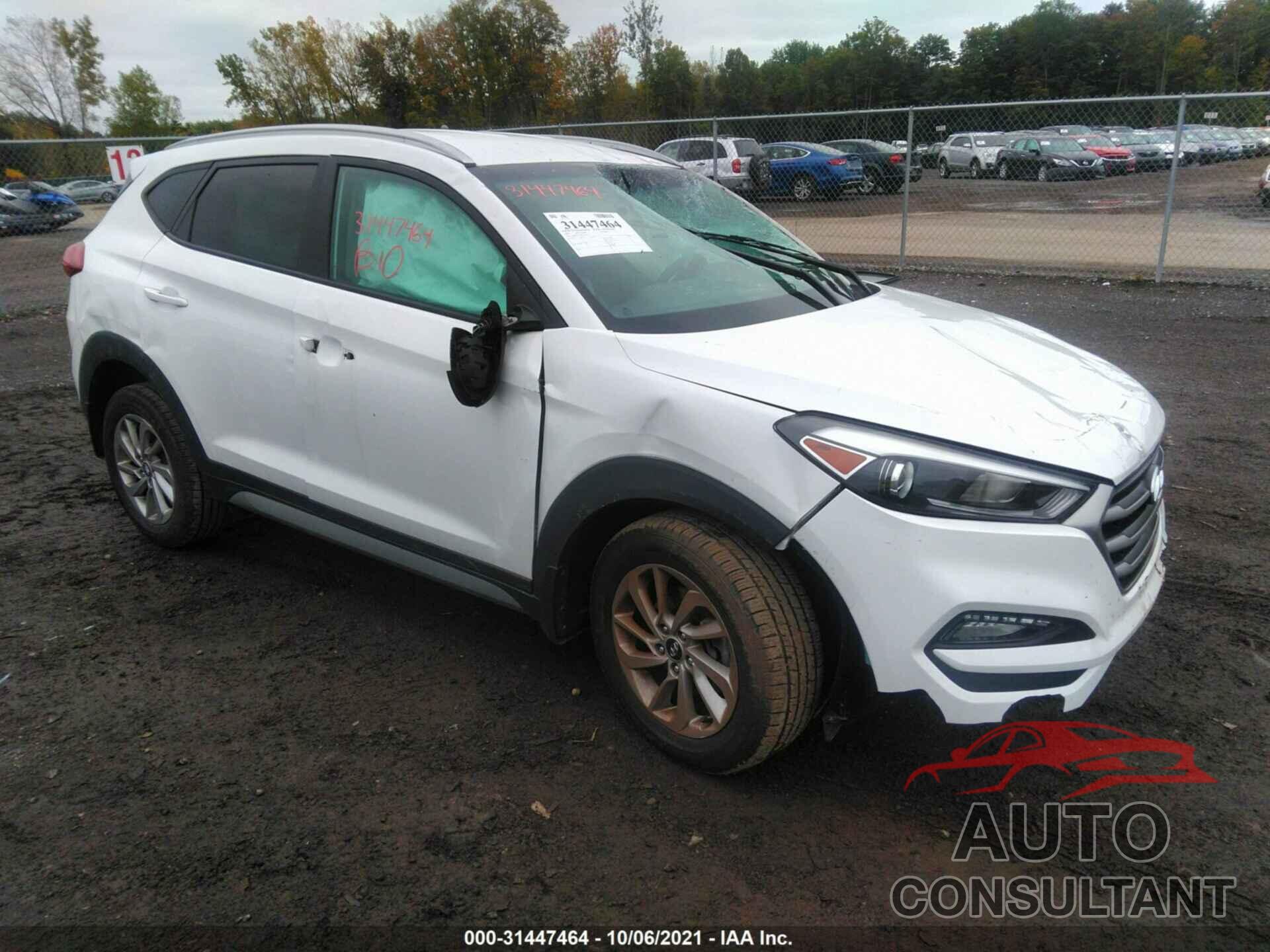 HYUNDAI TUCSON 2017 - KM8J3CA43HU291947