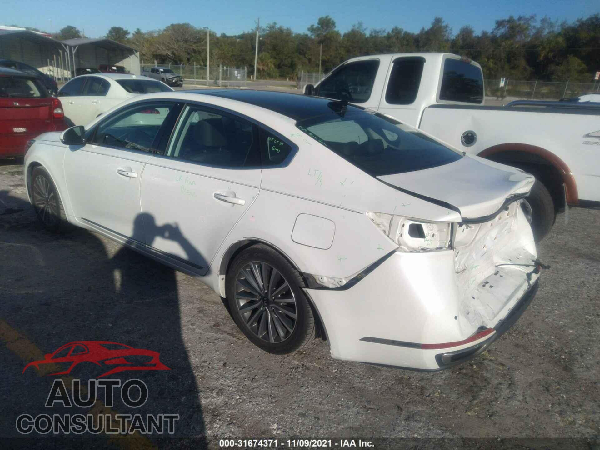 KIA CADENZA 2017 - KNALC4J13H5080246