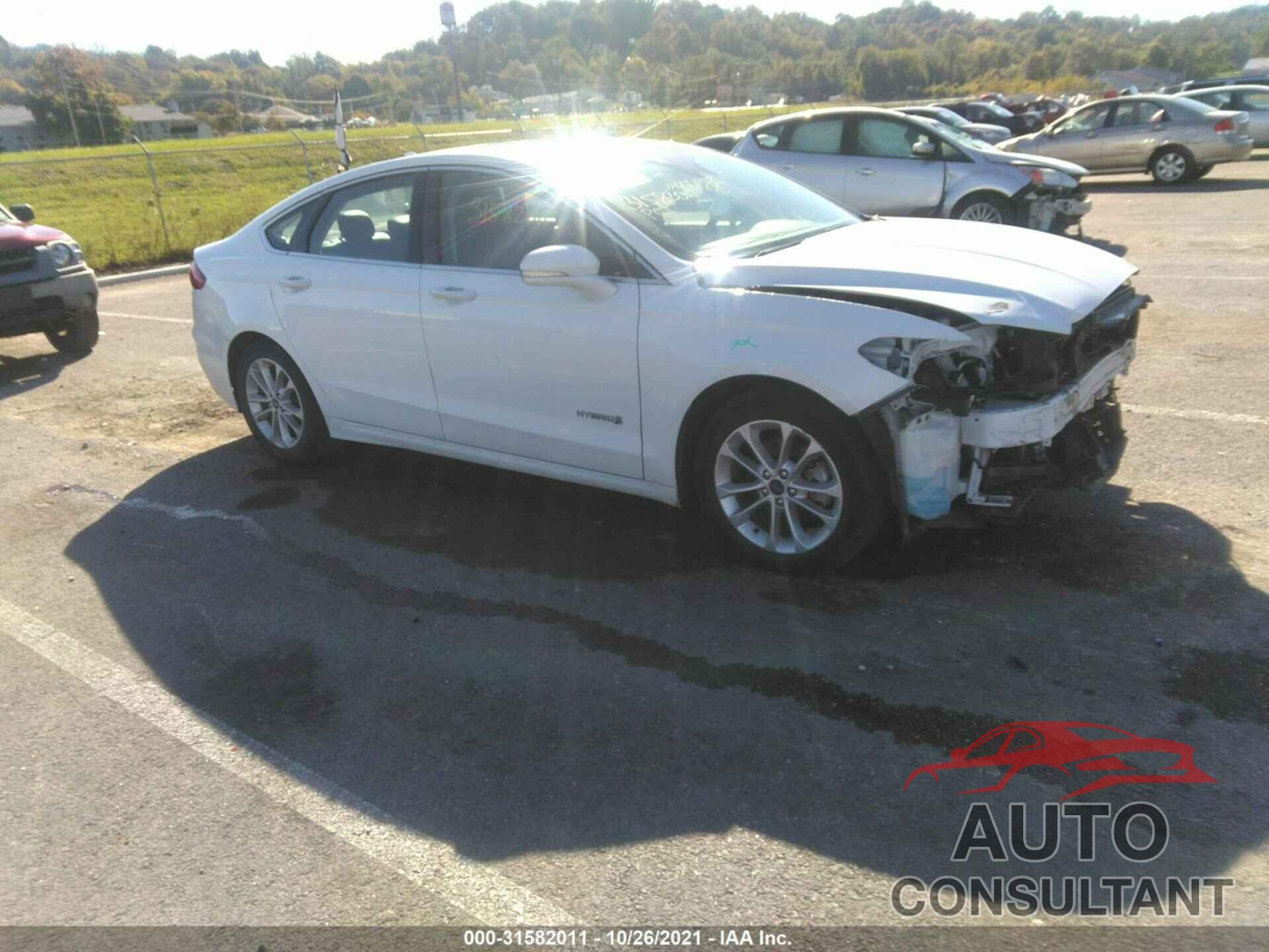 FORD FUSION HYBRID 2019 - 3FA6P0MU6KR192505