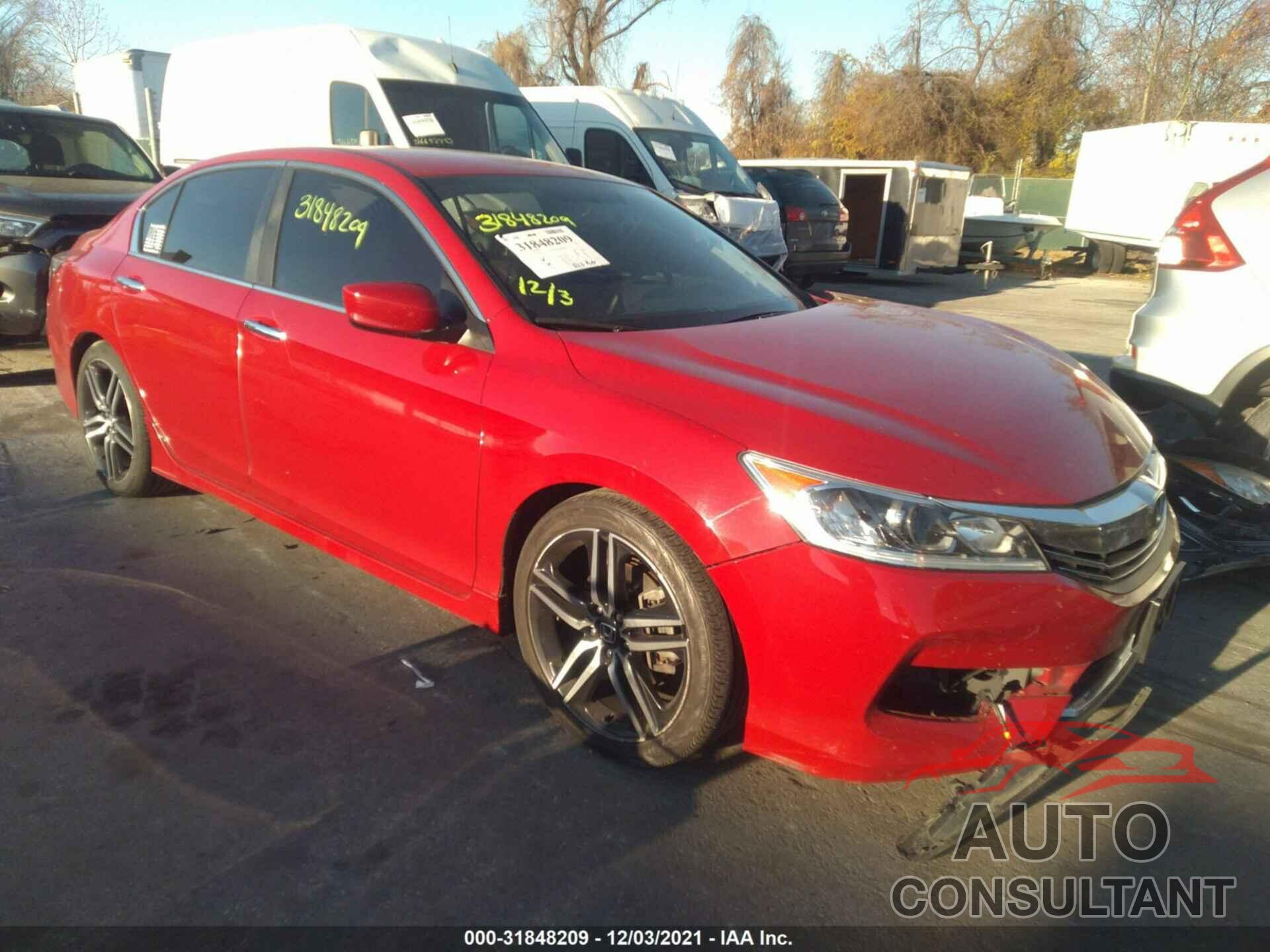 HONDA ACCORD SEDAN 2017 - 1HGCR2F53HA147244
