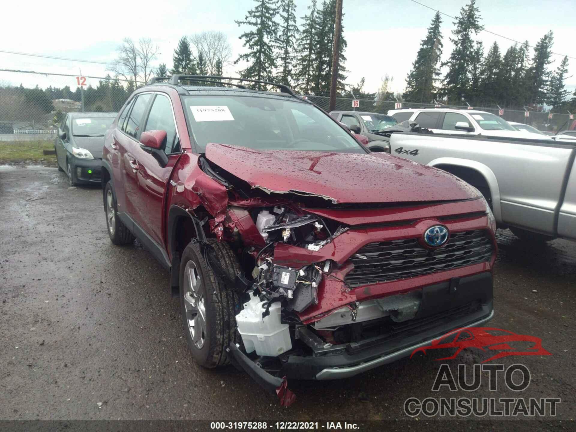 TOYOTA RAV4 2021 - 4T3D6RFV2MU037494
