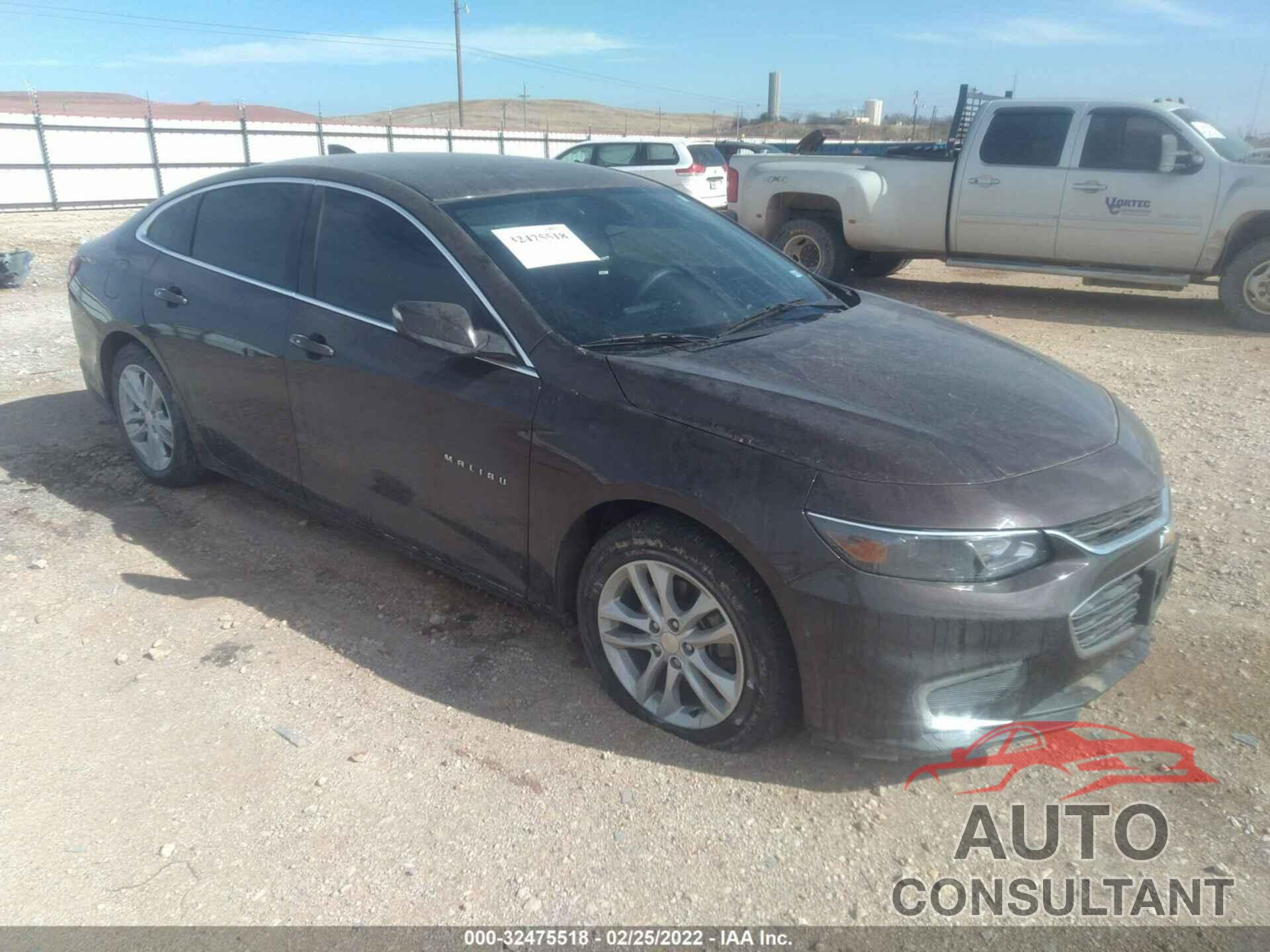 CHEVROLET MALIBU 2016 - 1G1ZE5ST4GF237278
