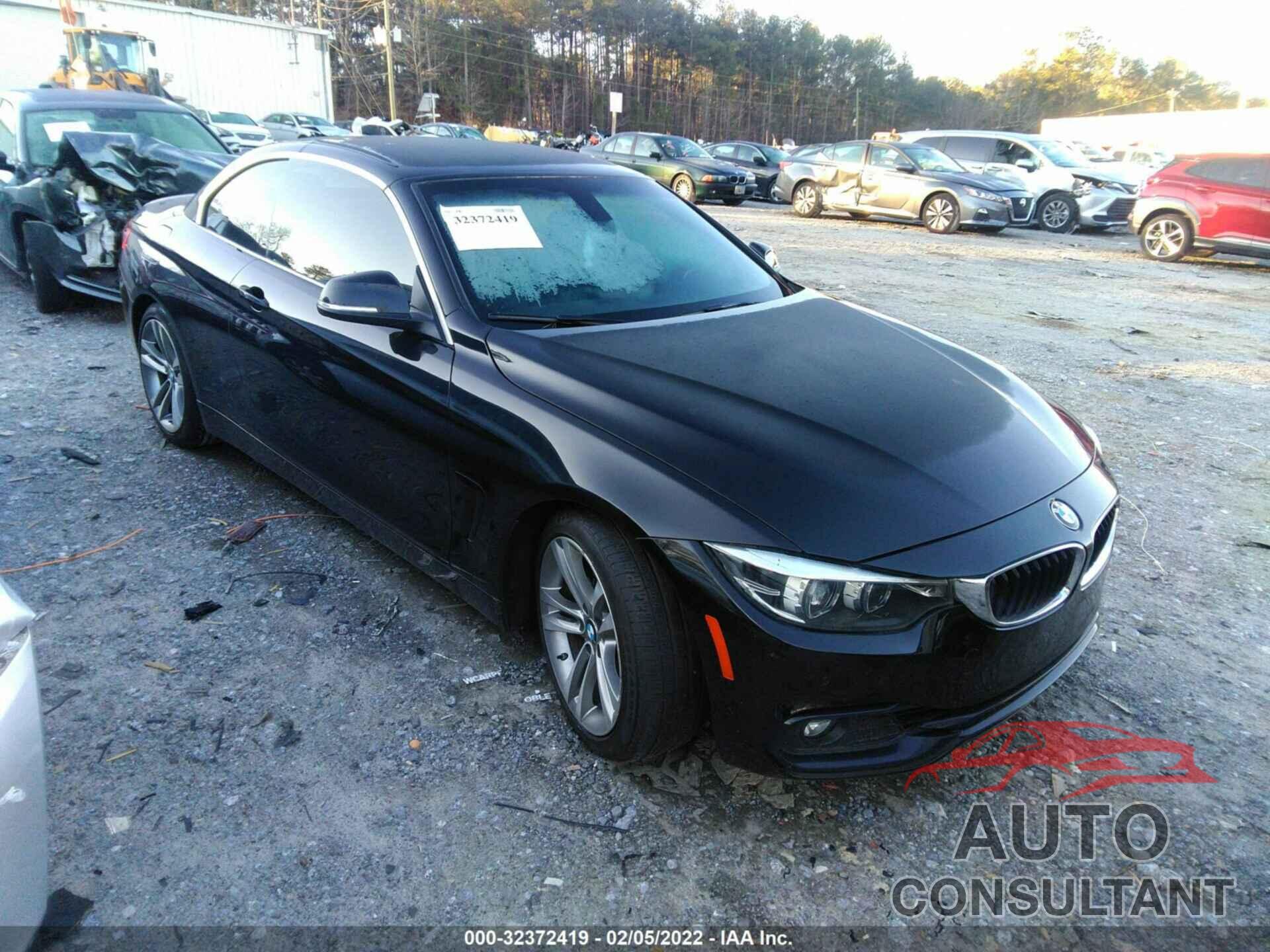 BMW 4 SERIES 2018 - WBA4Z1C51JEC70704