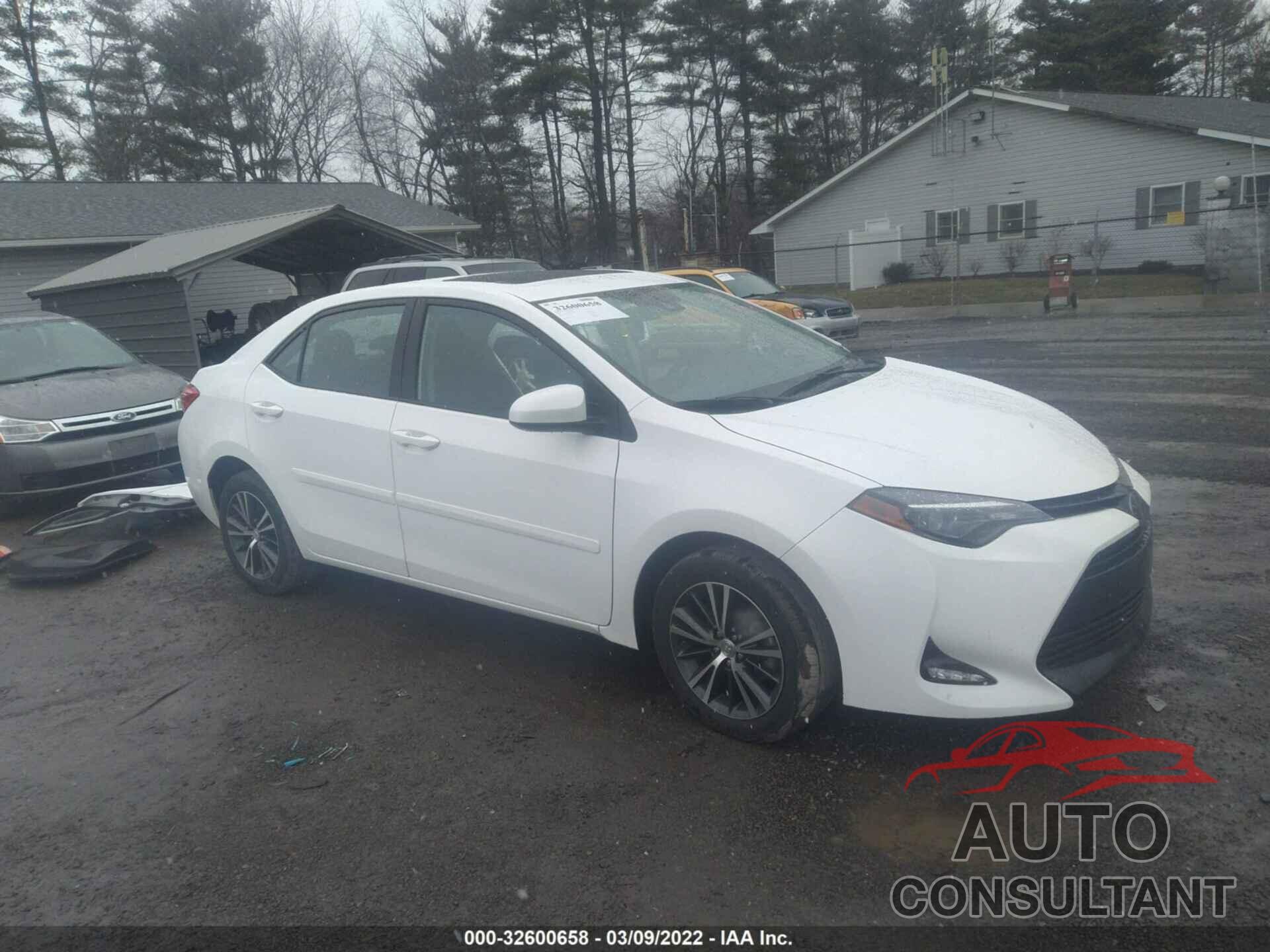 TOYOTA COROLLA 2019 - 2T1BURHE8KC138475