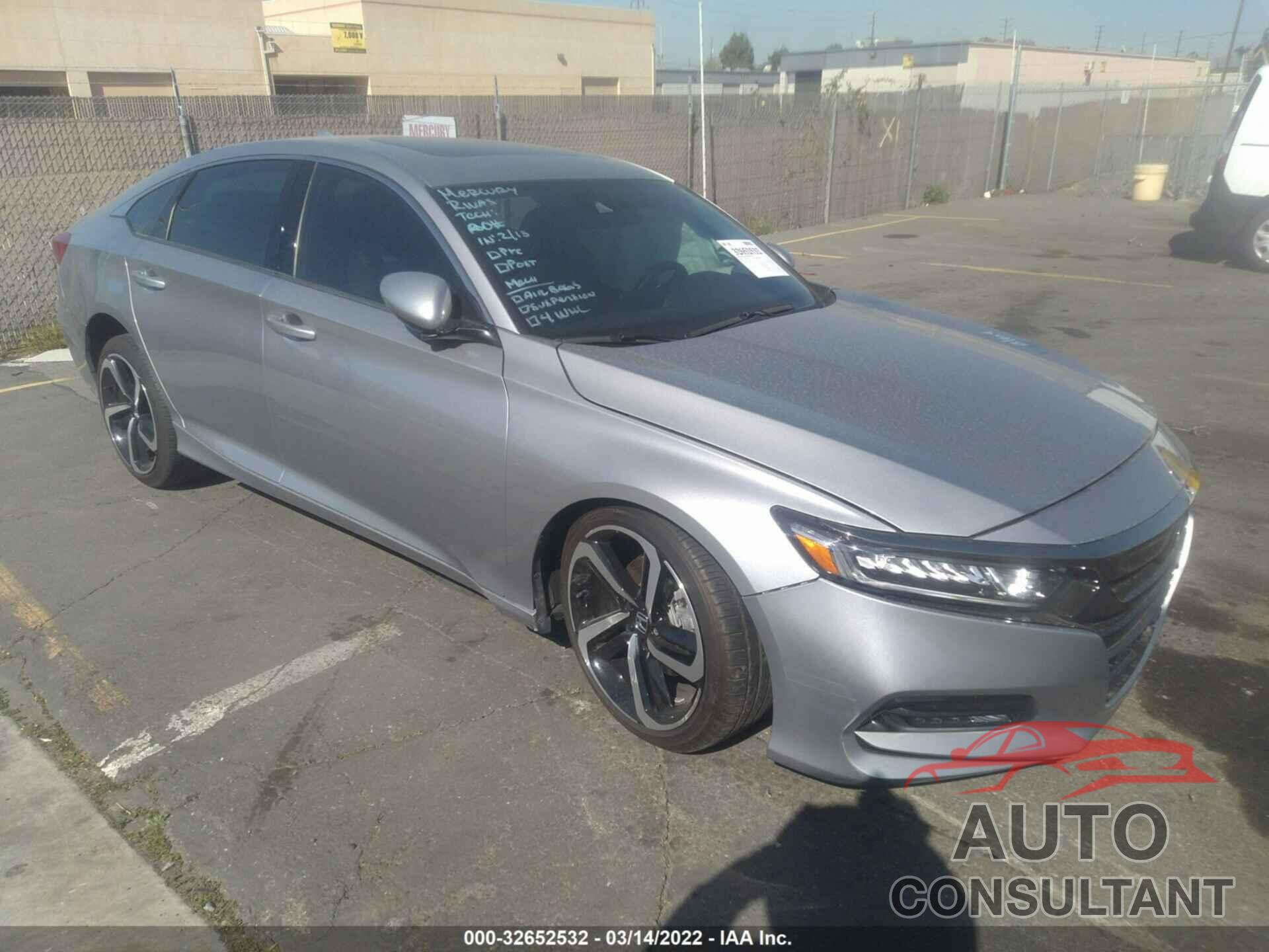 HONDA ACCORD SEDAN 2019 - 1HGCV2F35KA028693