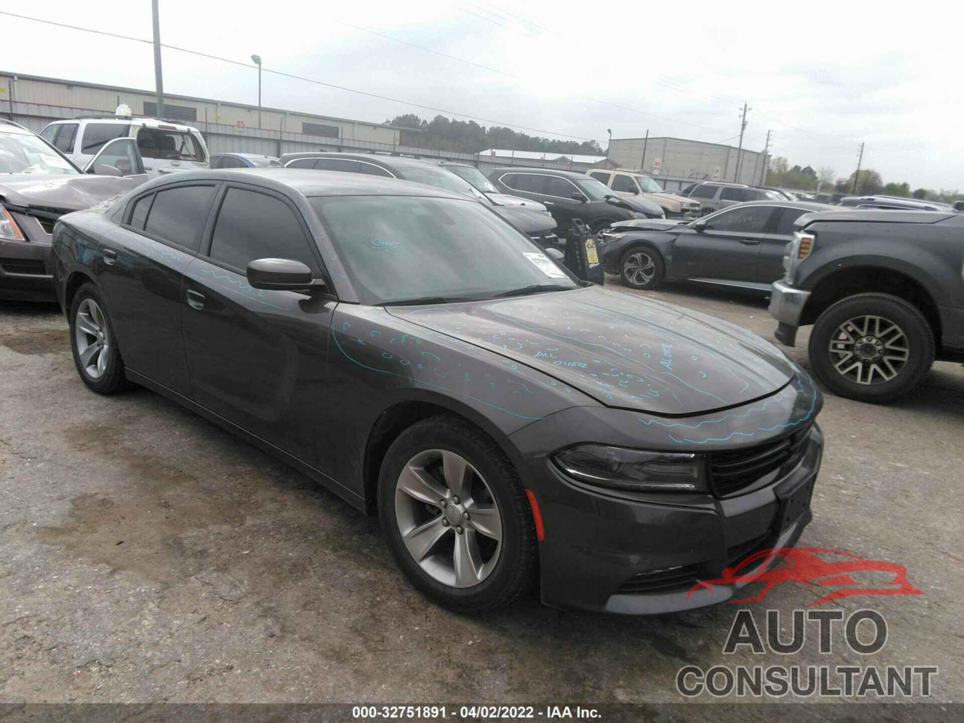 DODGE CHARGER 2016 - 2C3CDXHG8GH326554