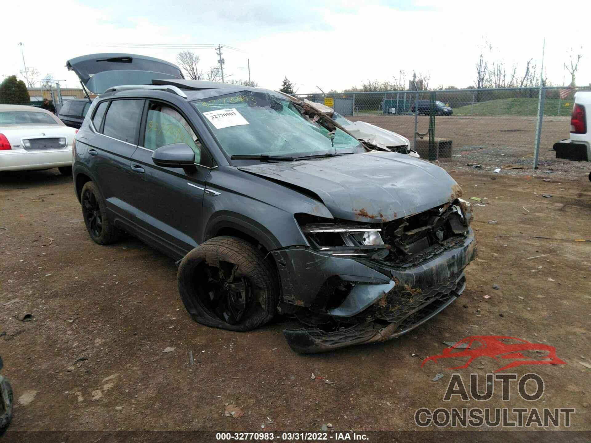VOLKSWAGEN TAOS 2022 - 3VVLX7B26NM047636