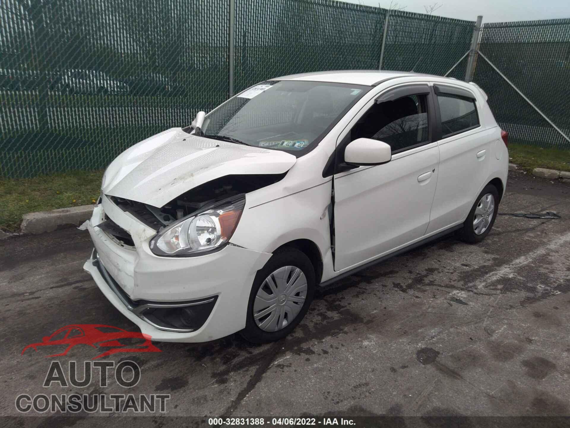 MITSUBISHI MIRAGE 2019 - ML32A3HJ1KH007731