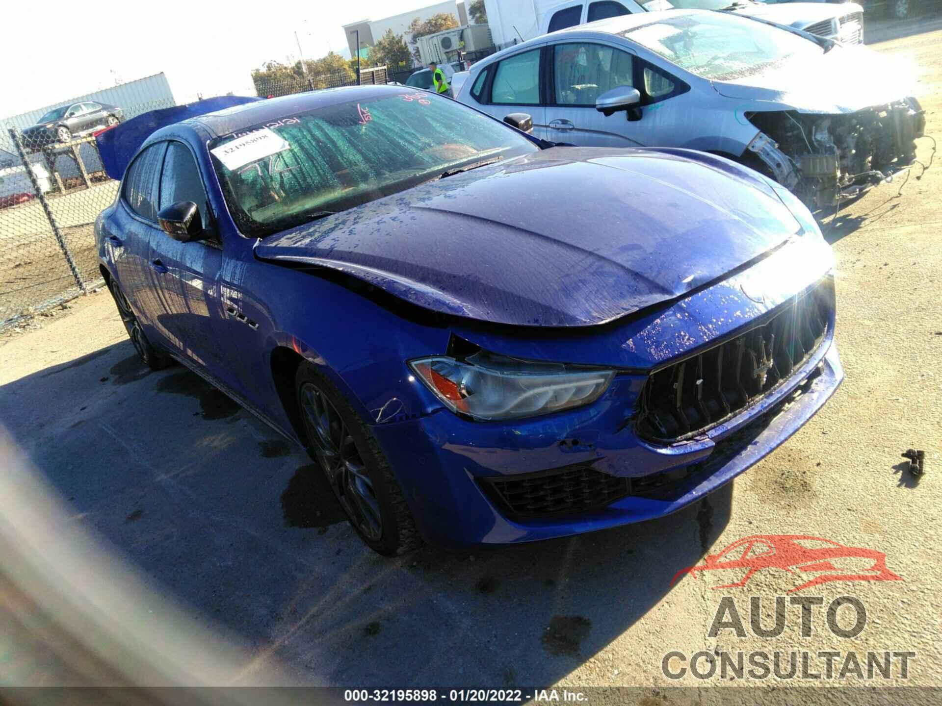 MASERATI GHIBLI 2019 - ZAM57XSA8K1322975