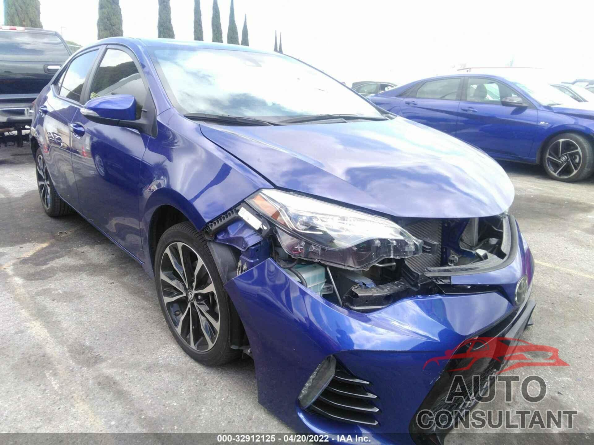 TOYOTA COROLLA 2017 - 5YFBURHE4HP599519