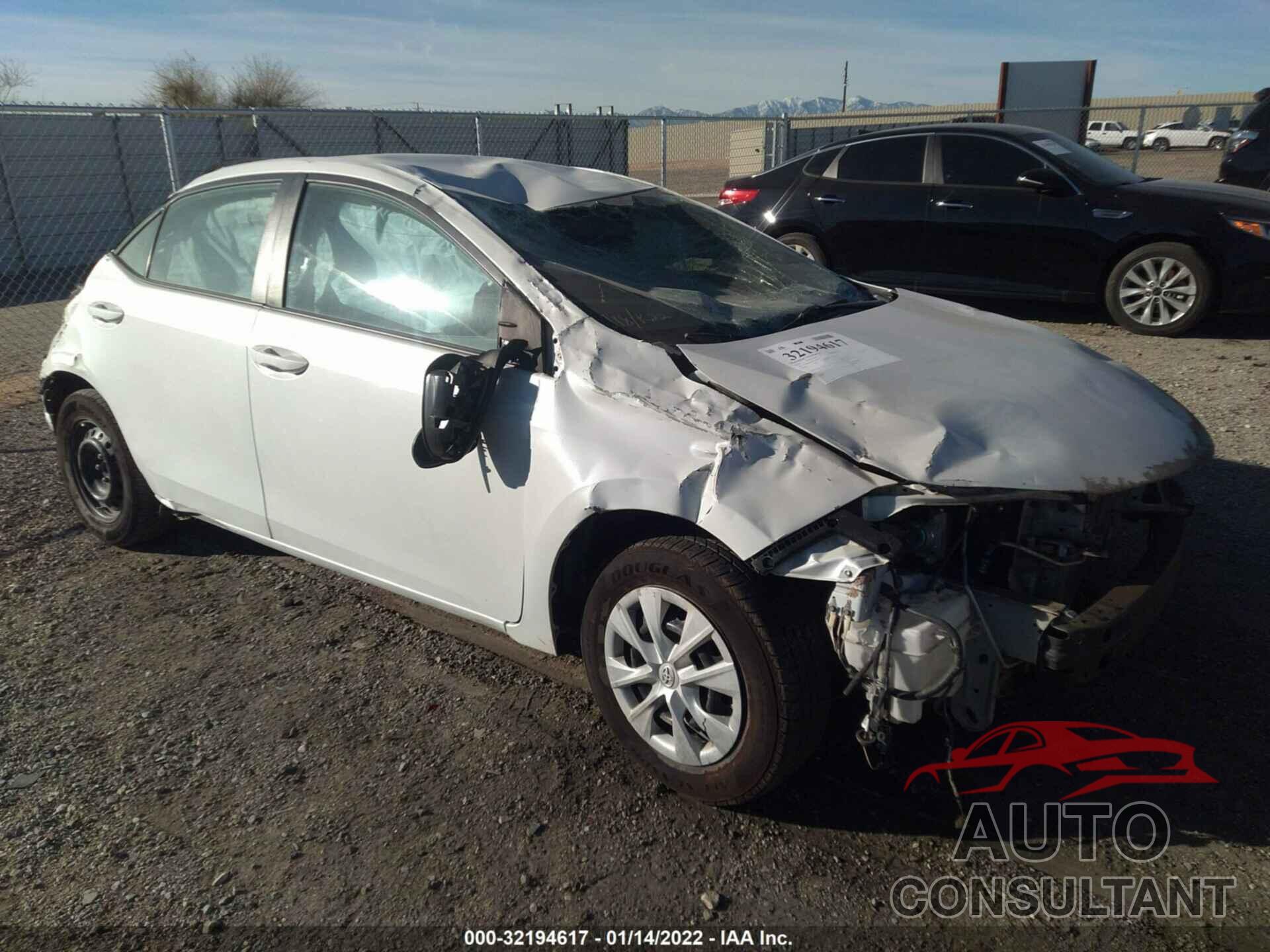 TOYOTA COROLLA 2016 - 5YFBPRHE2GP554357