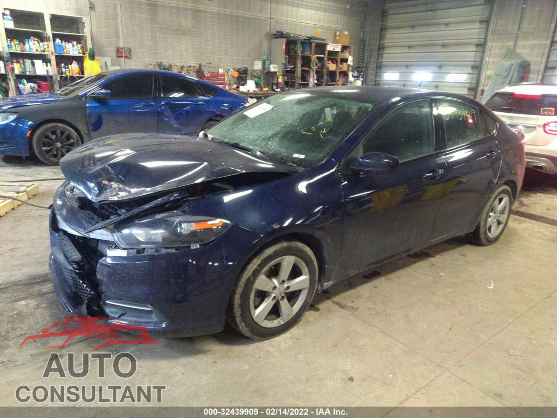 DODGE DART 2016 - 1C3CDFBB2GD607690