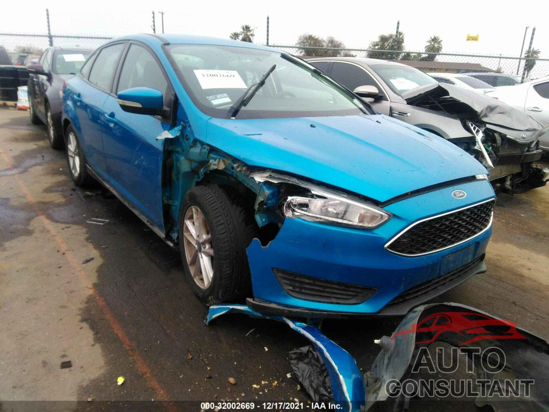 FORD FOCUS 2016 - 1FADP3F2XGL347910