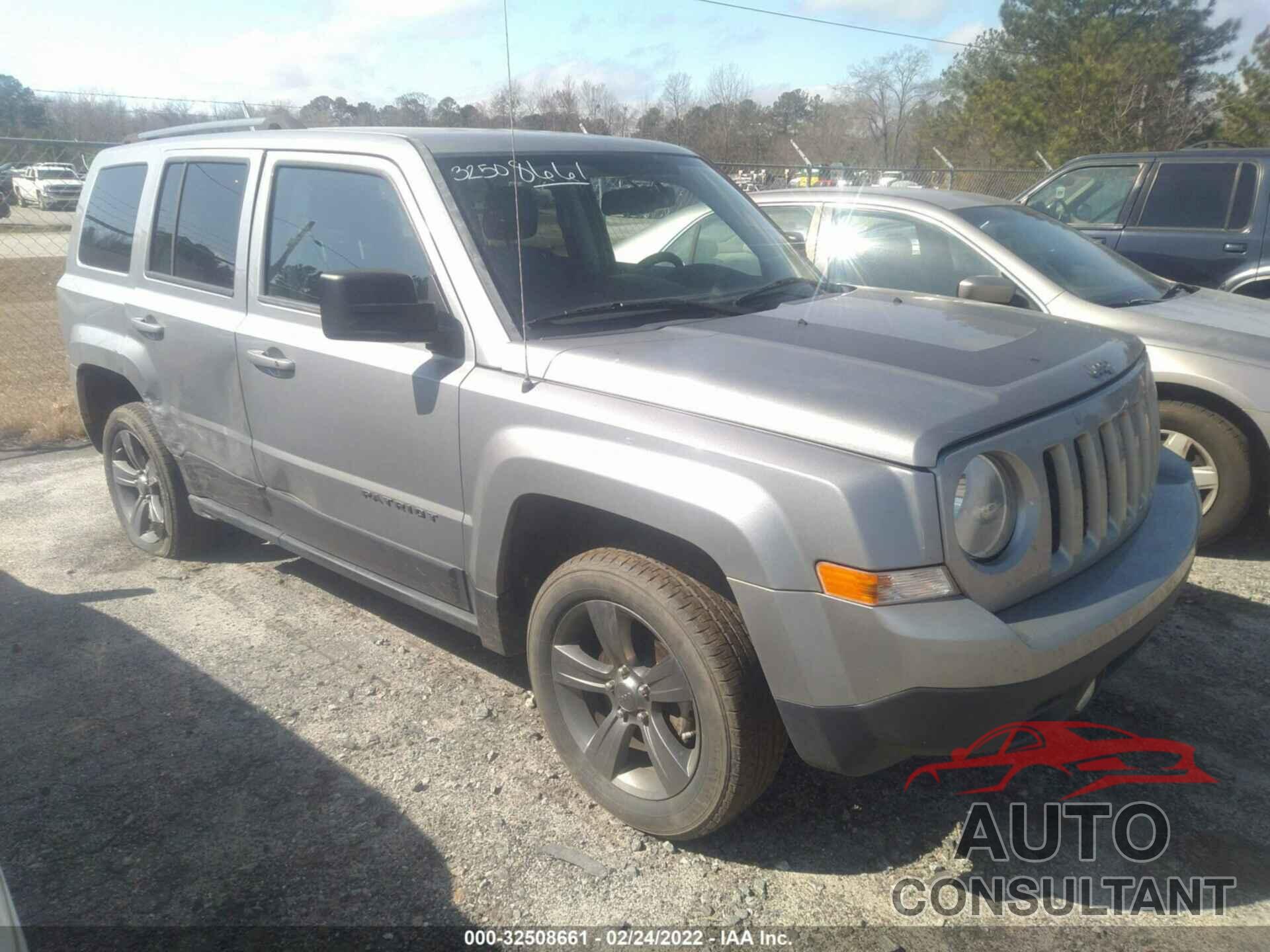 JEEP PATRIOT 2016 - 1C4NJPBA9GD601945