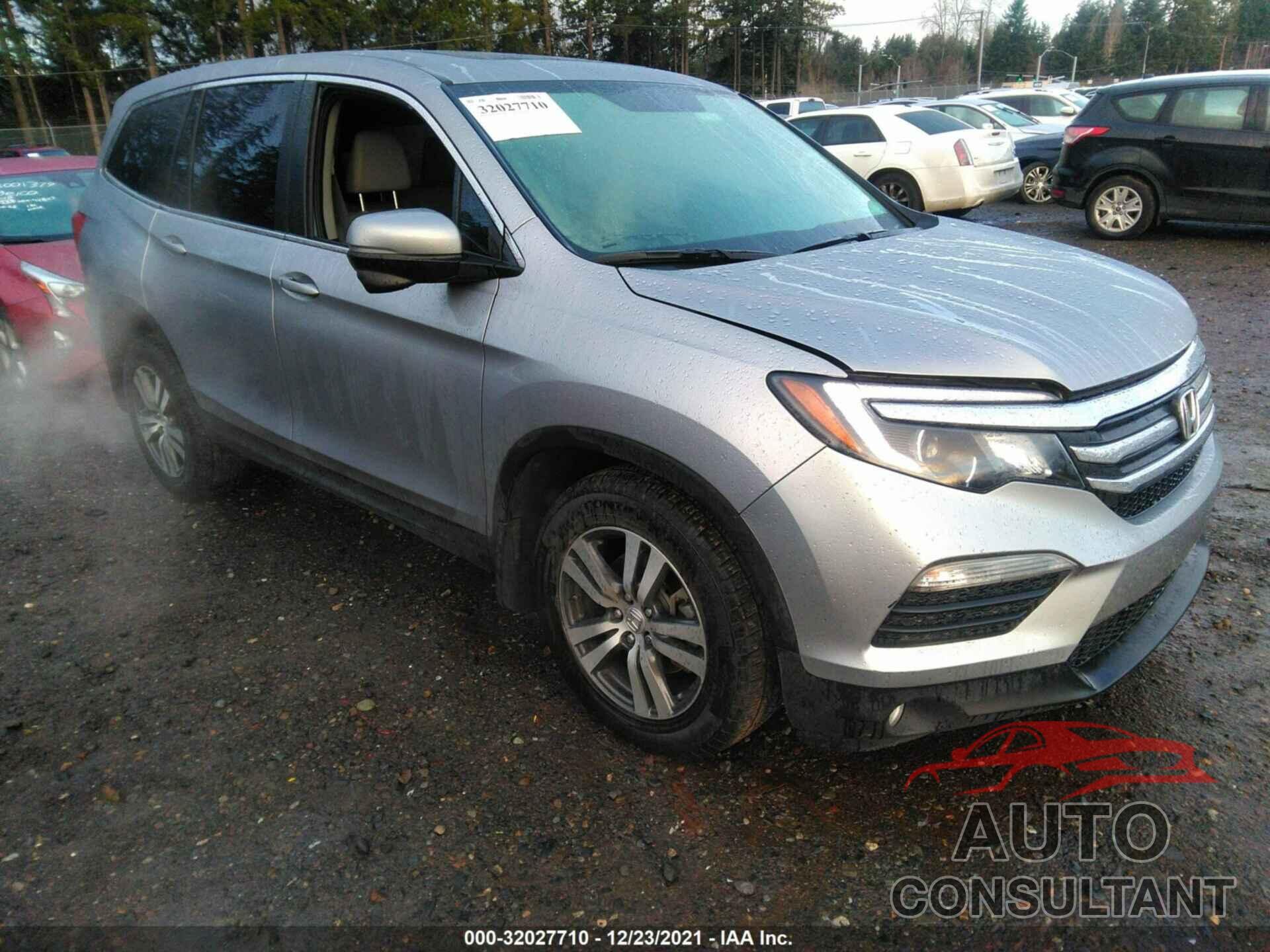 HONDA PILOT 2017 - 5FNYF6H5XHB094552