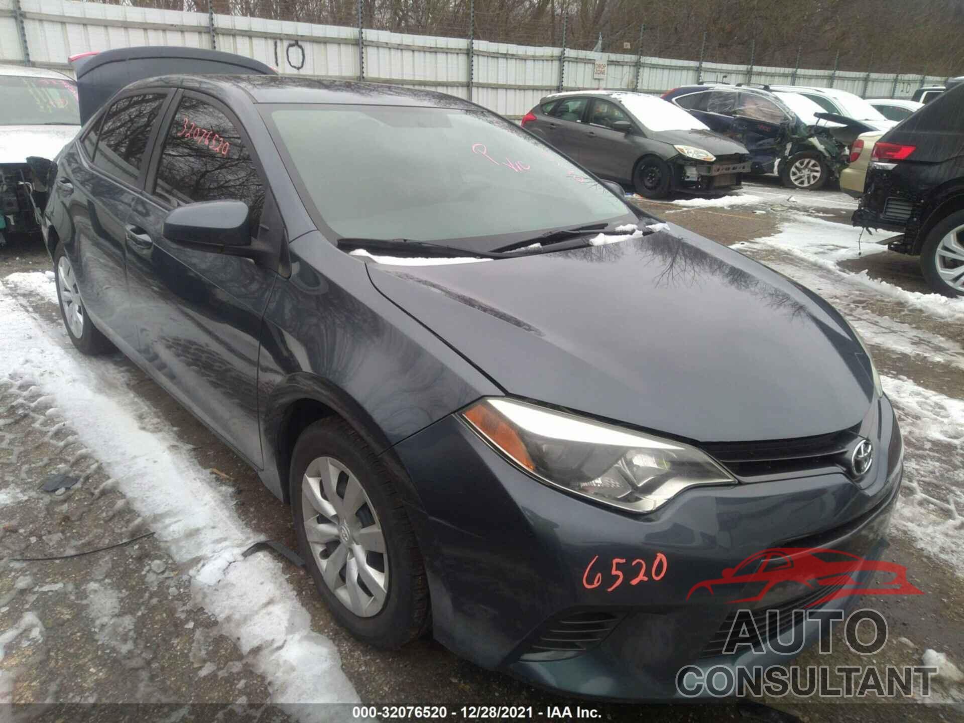 TOYOTA COROLLA 2016 - 5YFBURHE6GP374081