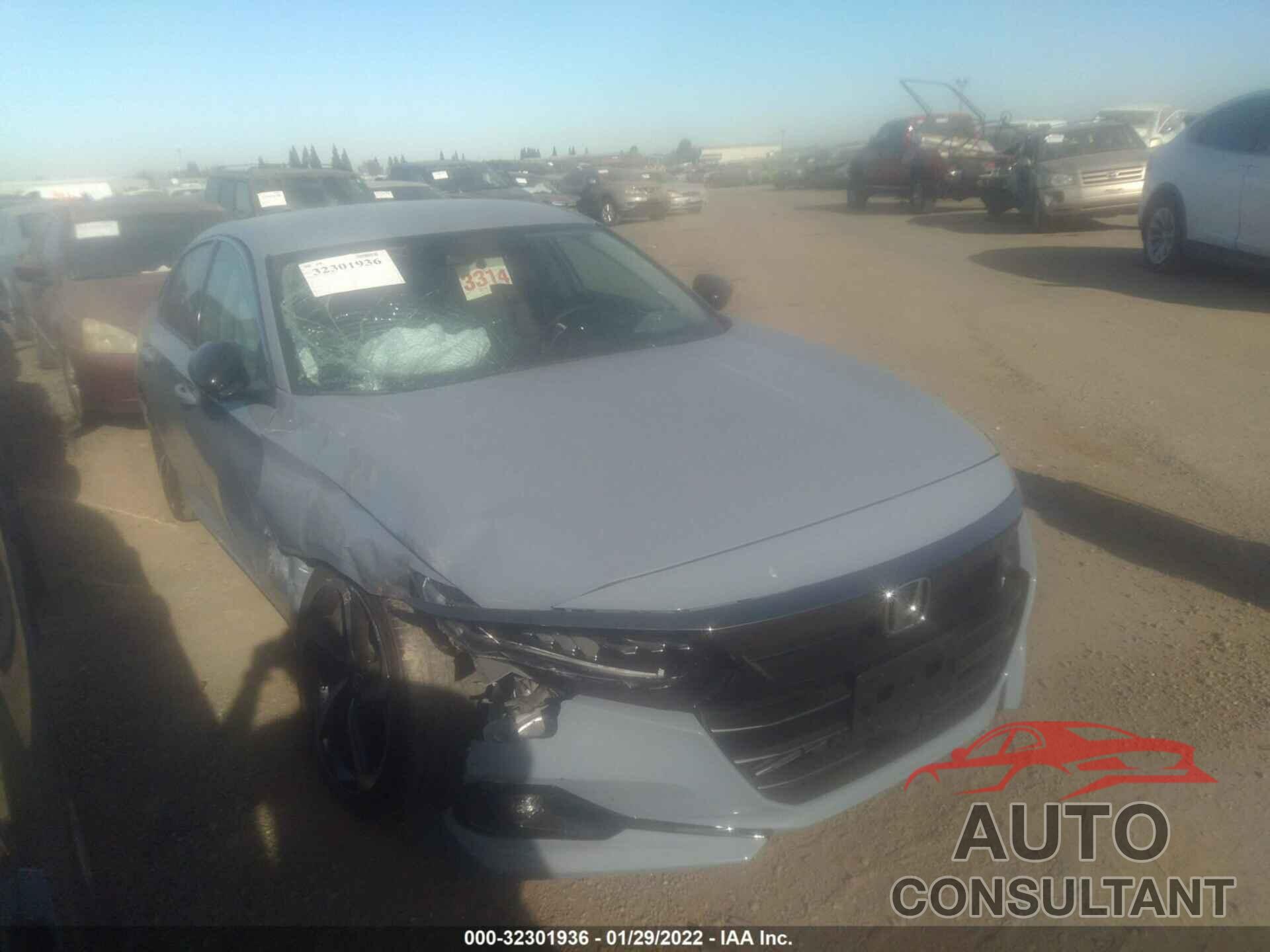 HONDA ACCORD SEDAN 2021 - 1HGCV1F47MA114920