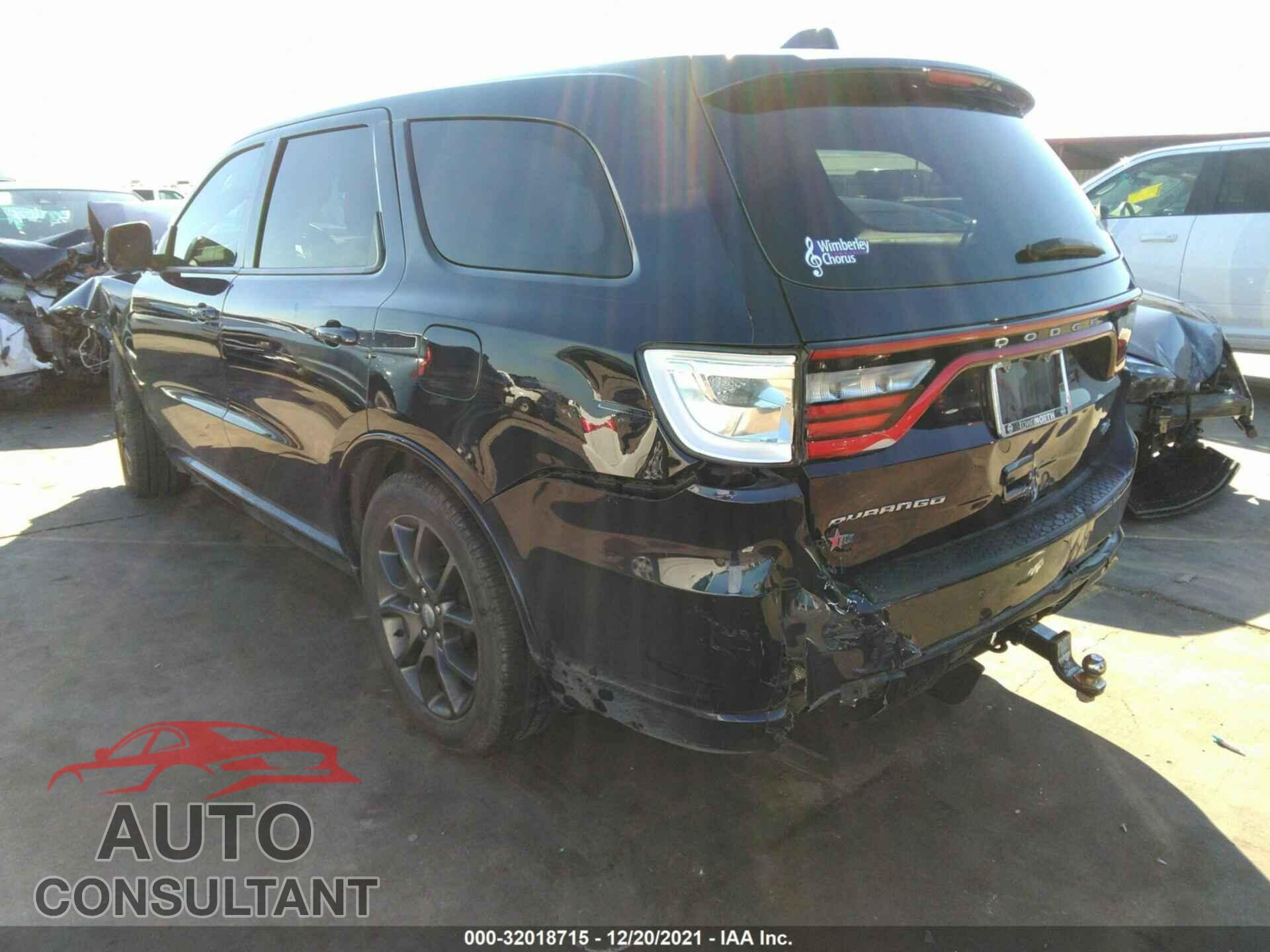 DODGE DURANGO 2016 - 1C4SDHCT2GC437475