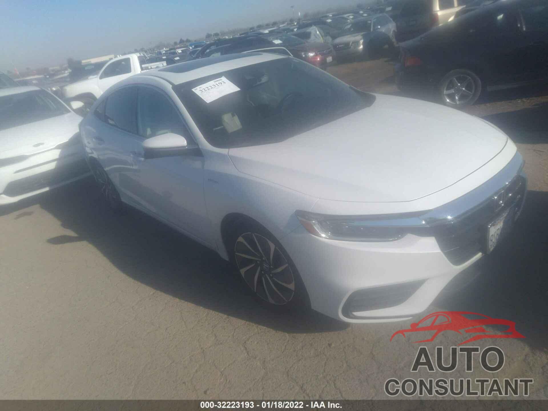 HONDA INSIGHT 2020 - 19XZE4F98LE006971