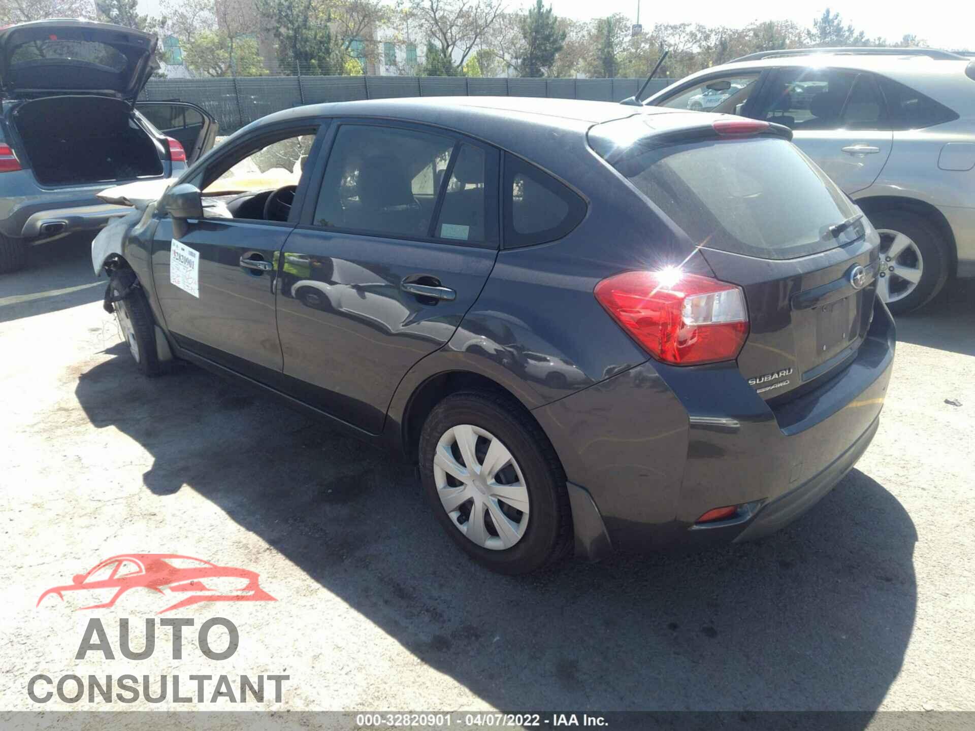 SUBARU IMPREZA WAGON 2016 - JF1GPAA69G9271248