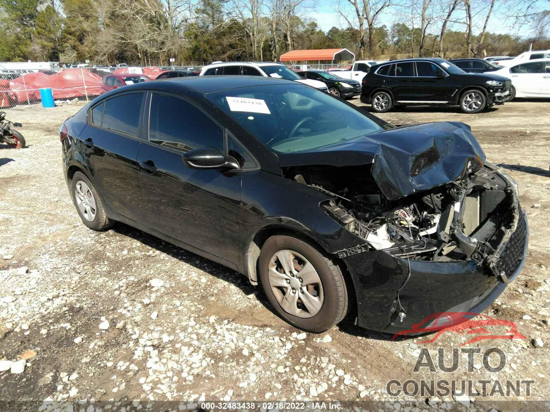 KIA FORTE 2017 - 3KPFK4A78HE048582